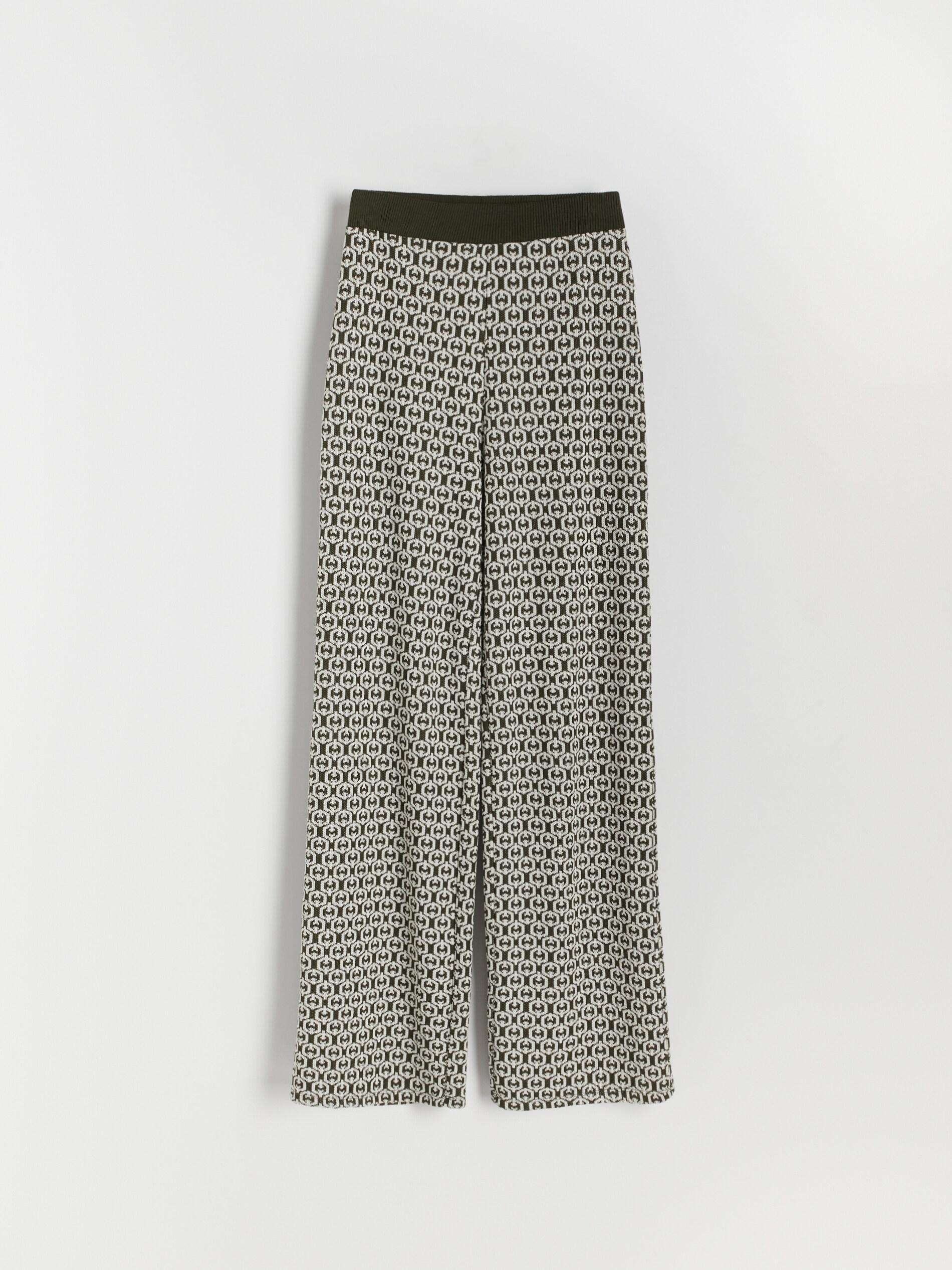Multicolor Knitted Trousers, , large image number 3