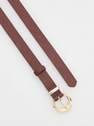 Reserved - Brown Eco Leather Strap