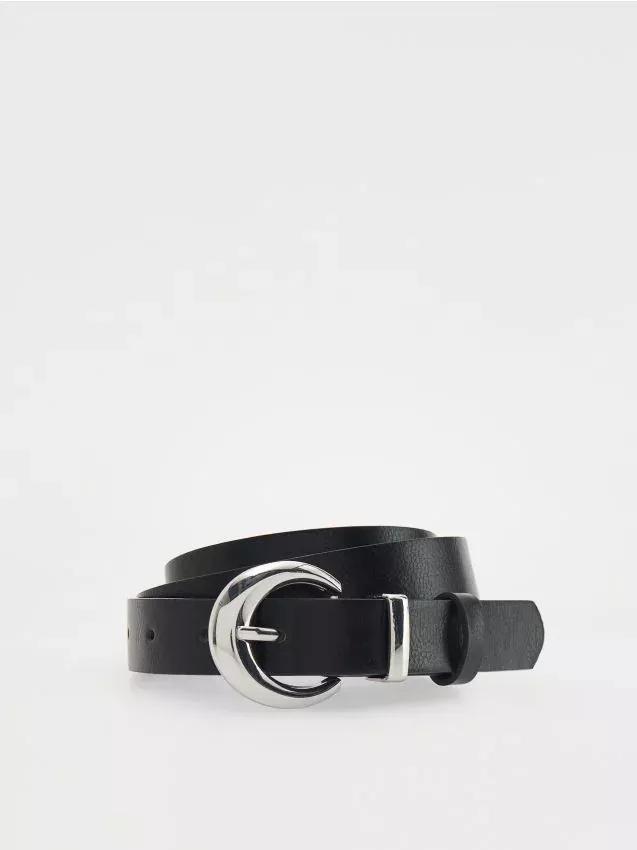 Black Eco Leather Strap, , large image number 2