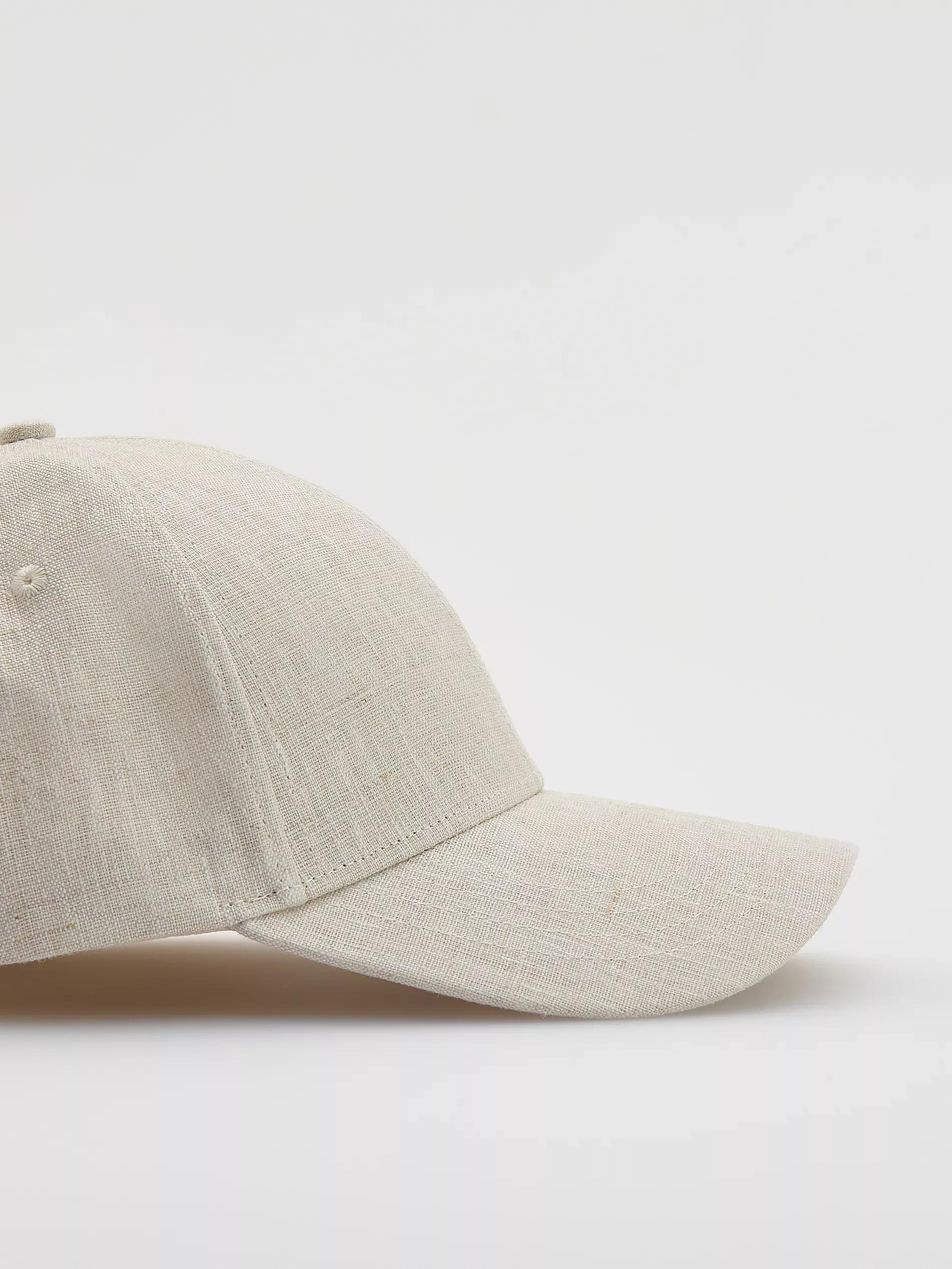 Beige Peaked Cap, Beige, large image number 1
