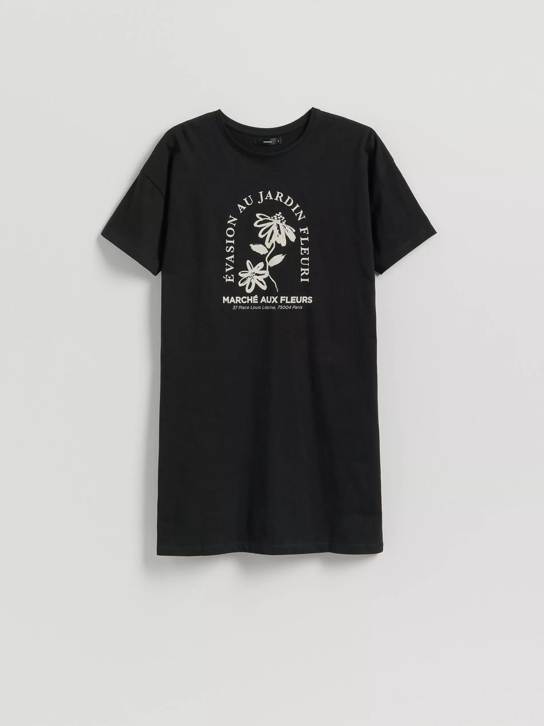 Black Nightdress, Black, medium