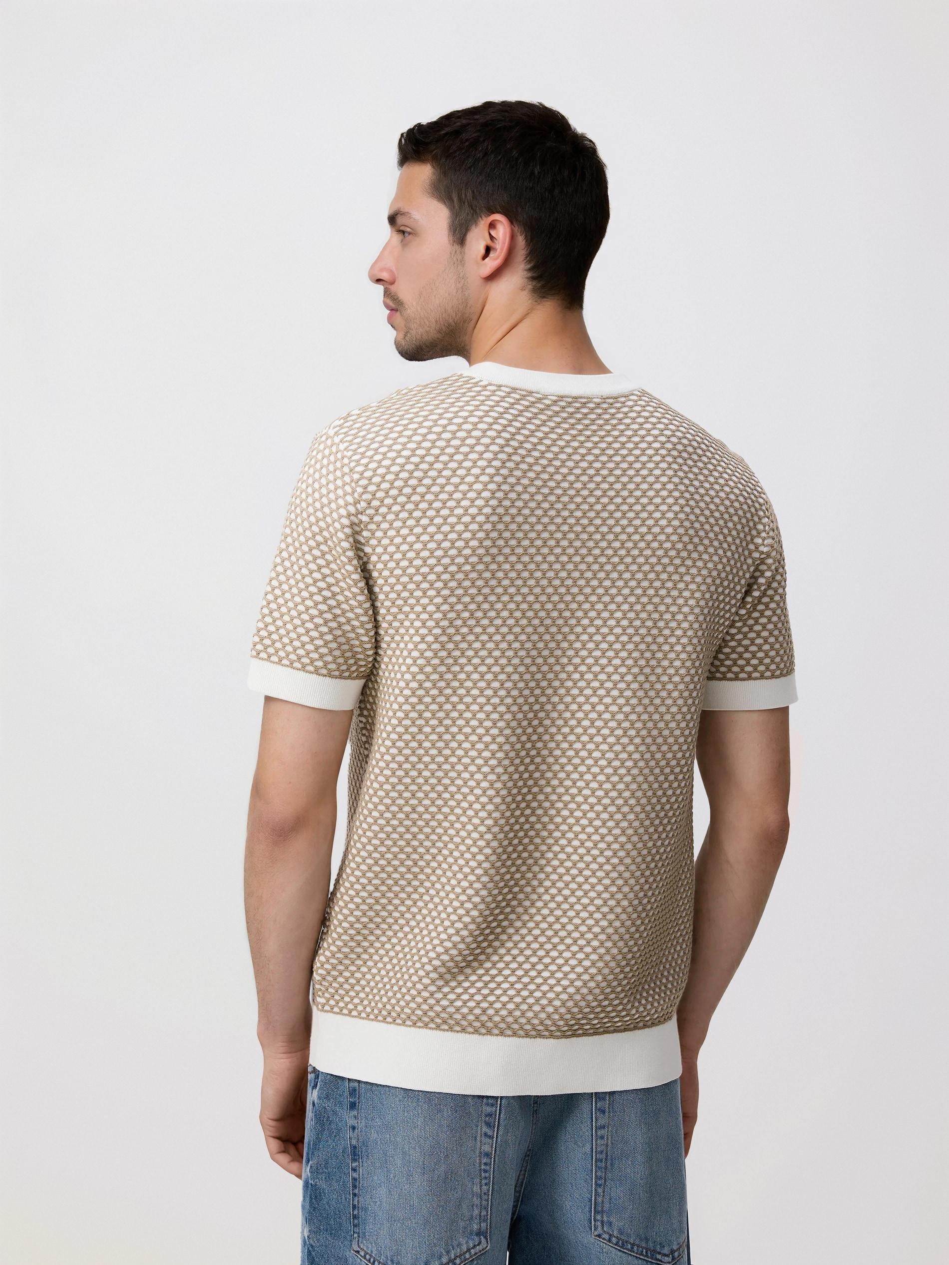 MEN`S SWEATER SAND, Beige, large image number 3