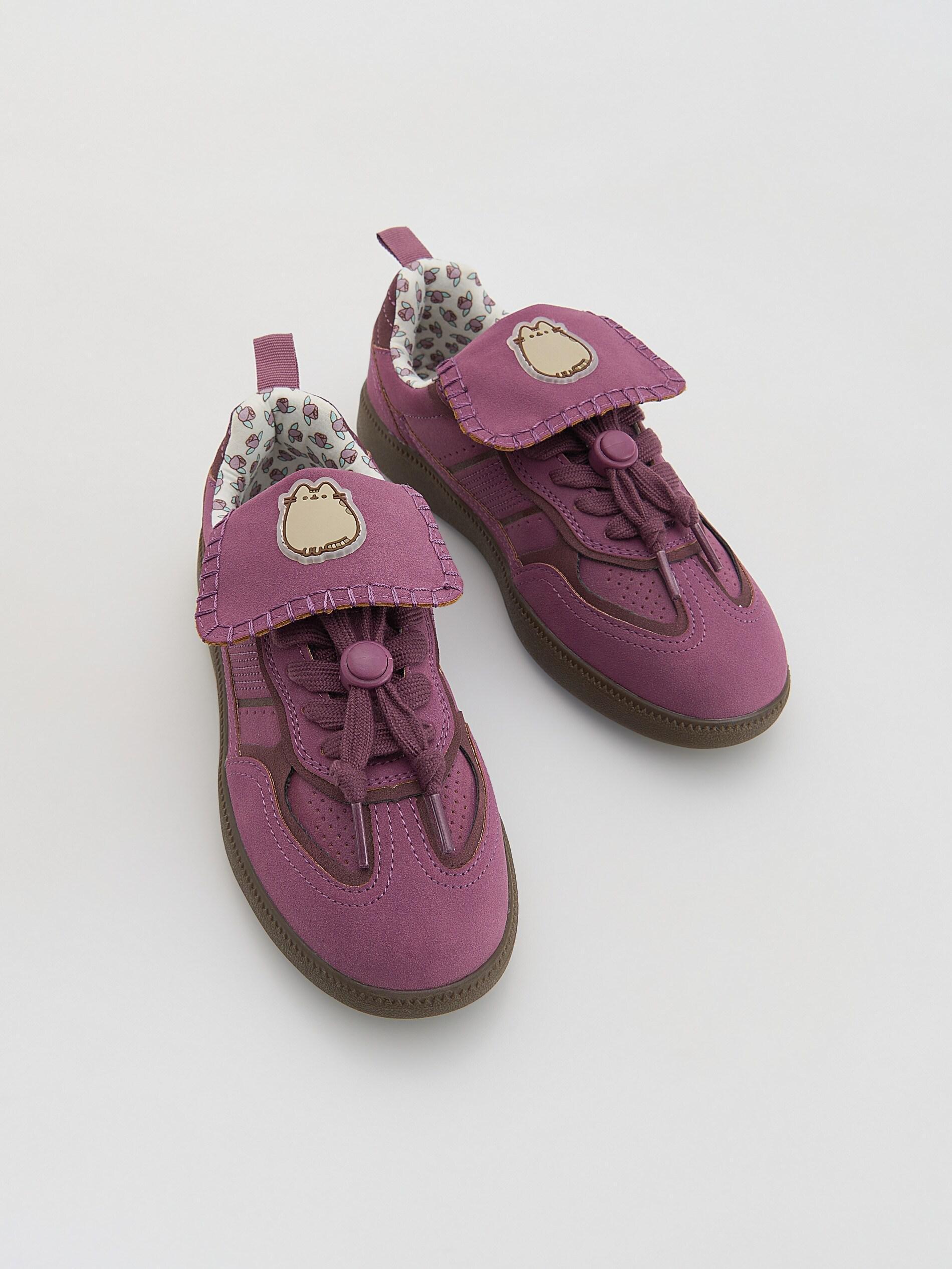 Pink Pusheen Sneakers, Pink, large image number 0