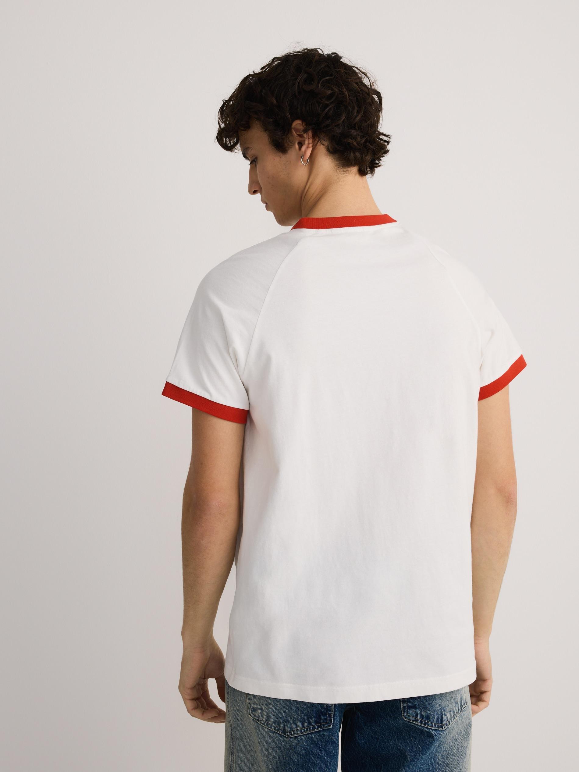 Red Regular Fit Printed T-Shirt, , large image number 3
