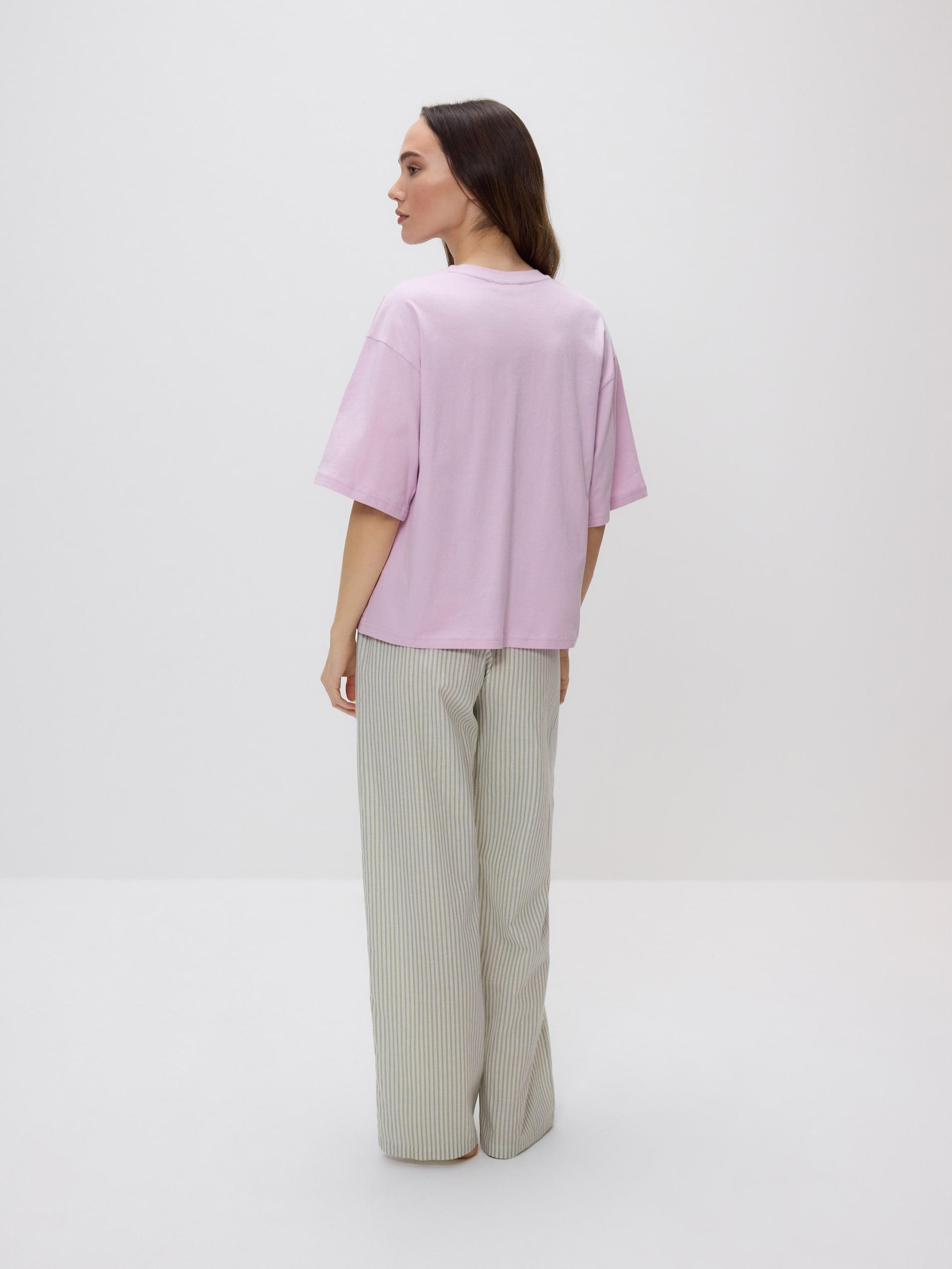 Green Two Piece Cotton Pyjama Set, Green, large image number 2