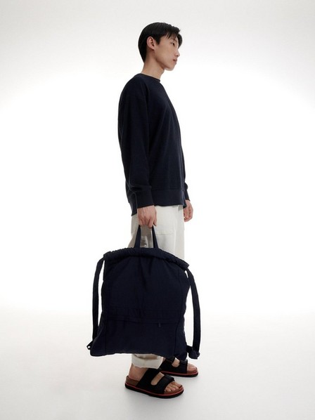 Reserved - Navy Blue Versatile Backpack