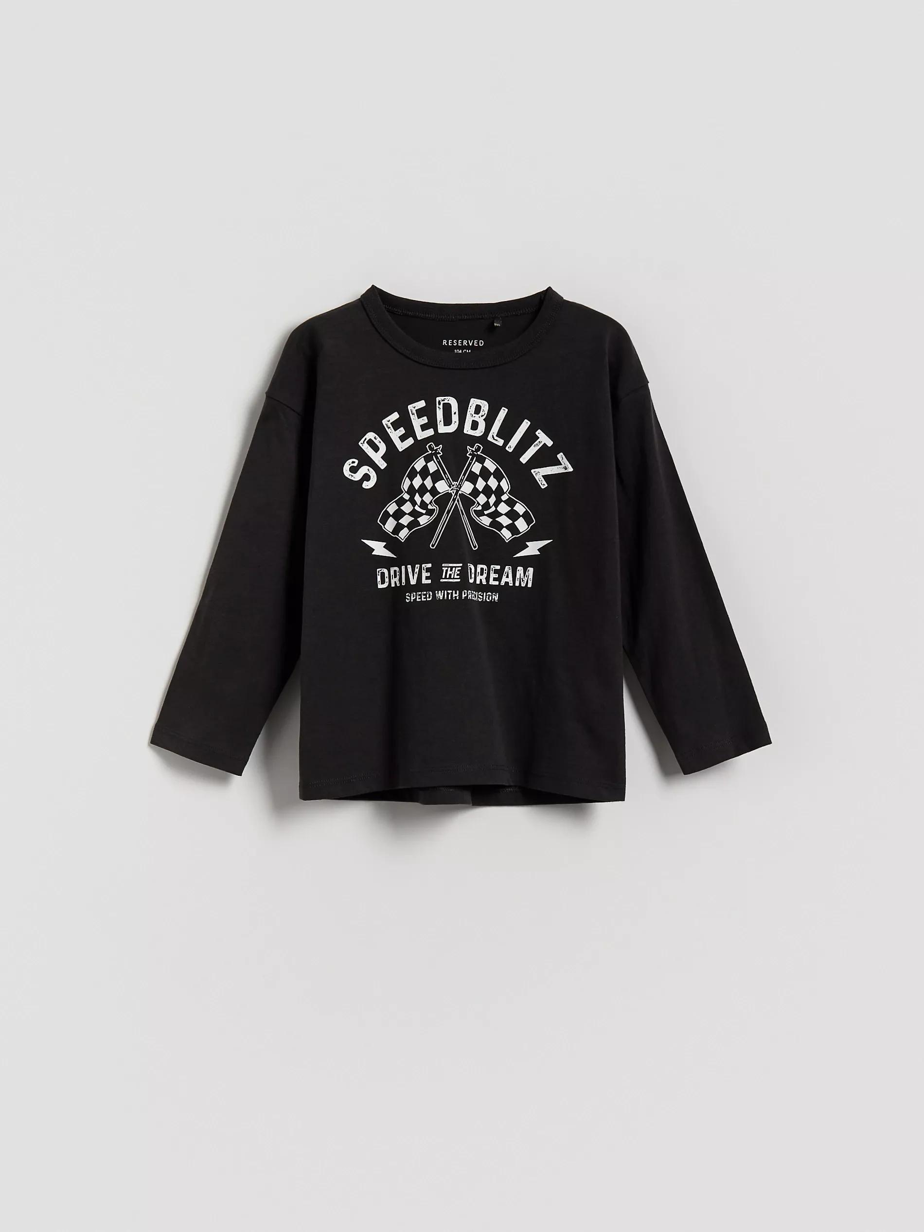 BLACK Cotton longsleeve 3 pack, Black, medium