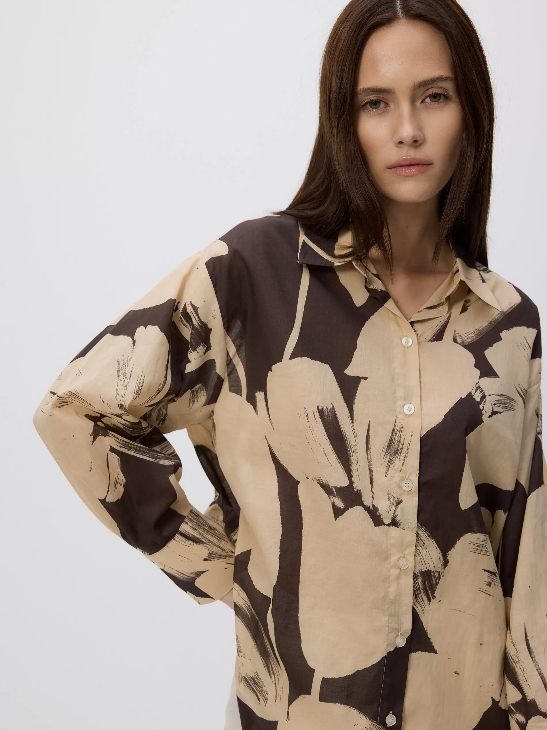 Multicolour Patterned Shirt, Multicolor, medium