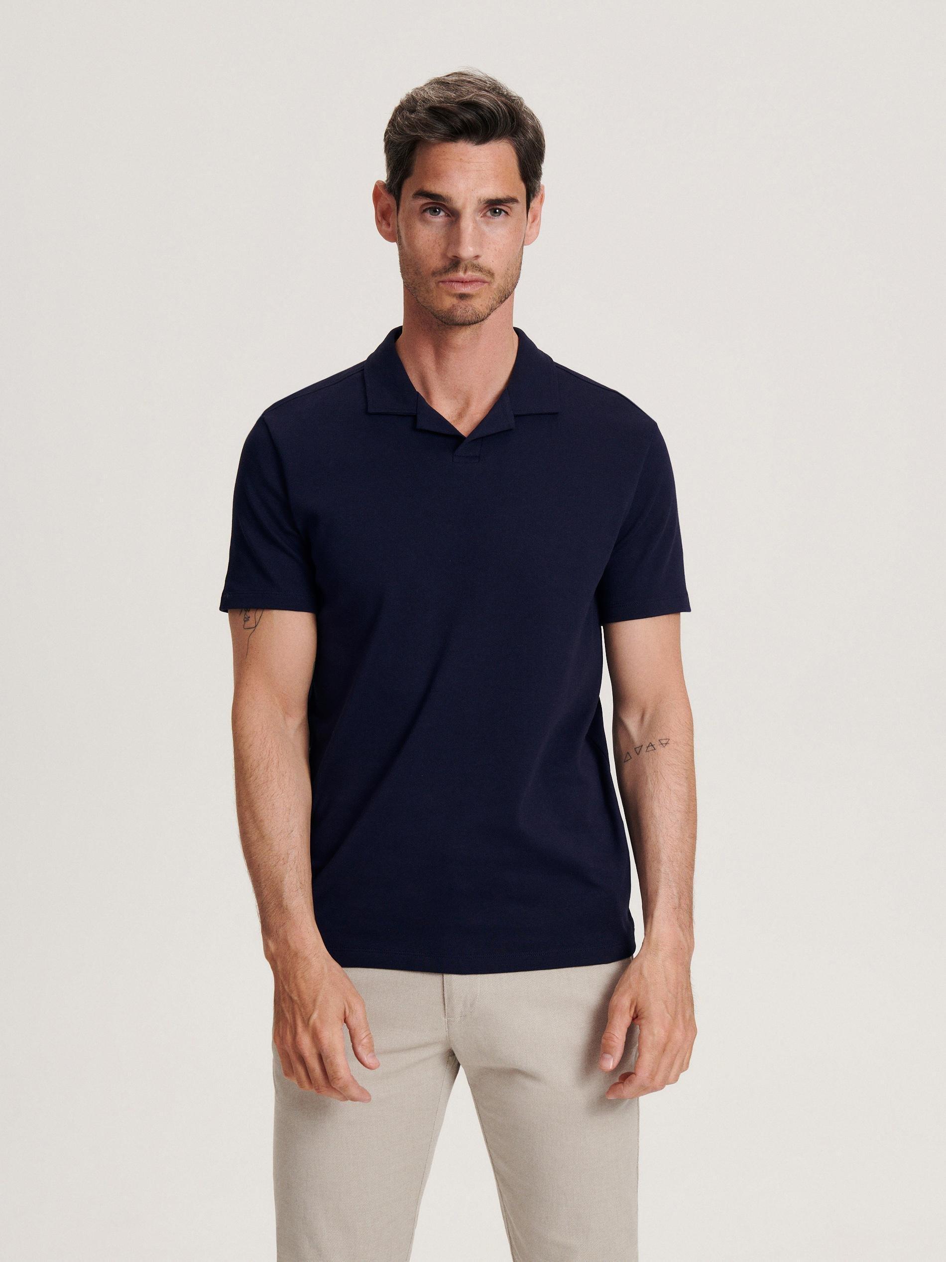 Navy Regular Fit Polo Shirt, , large image number 0