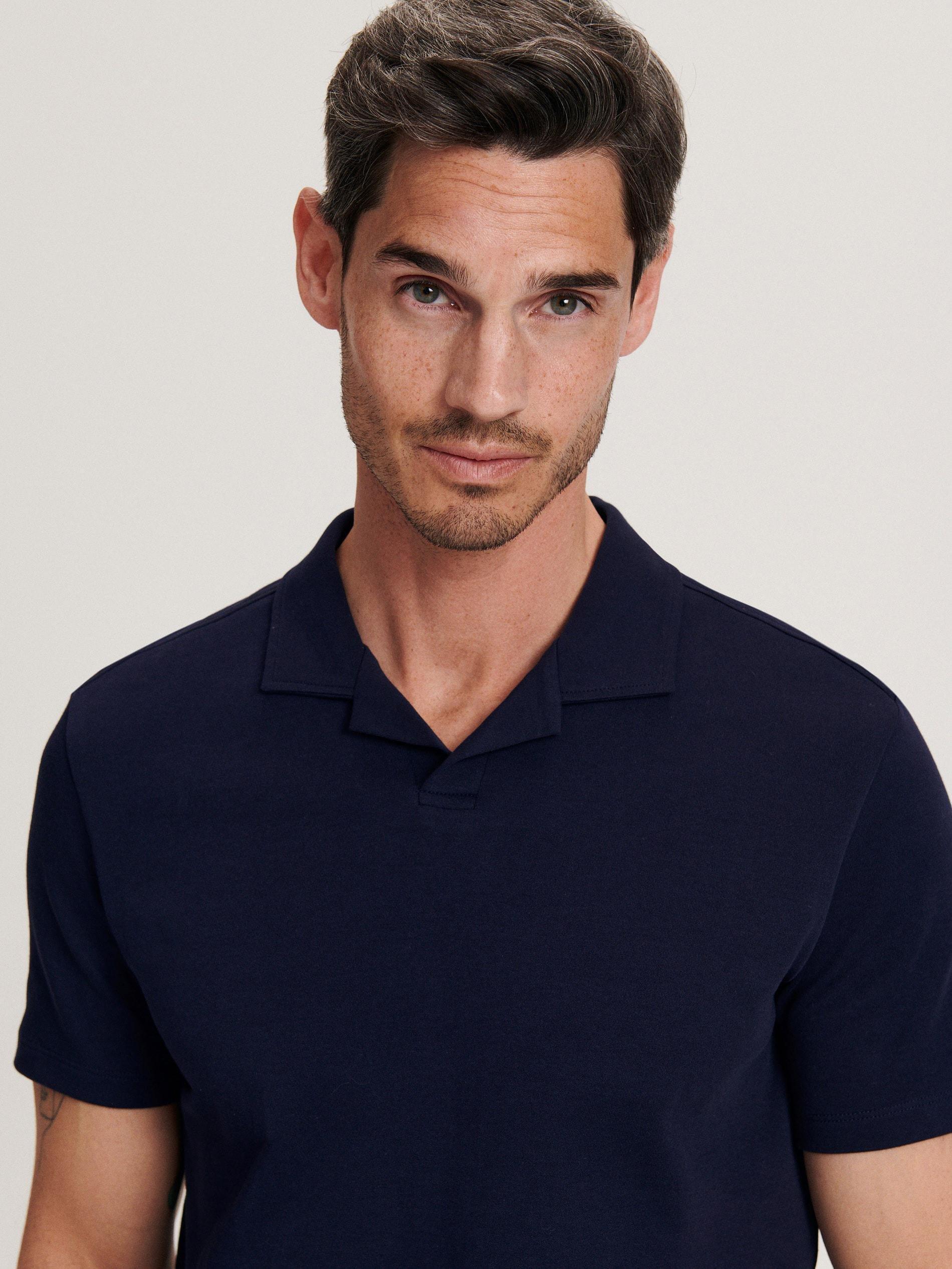 Navy Regular Fit Polo Shirt, , large image number 1