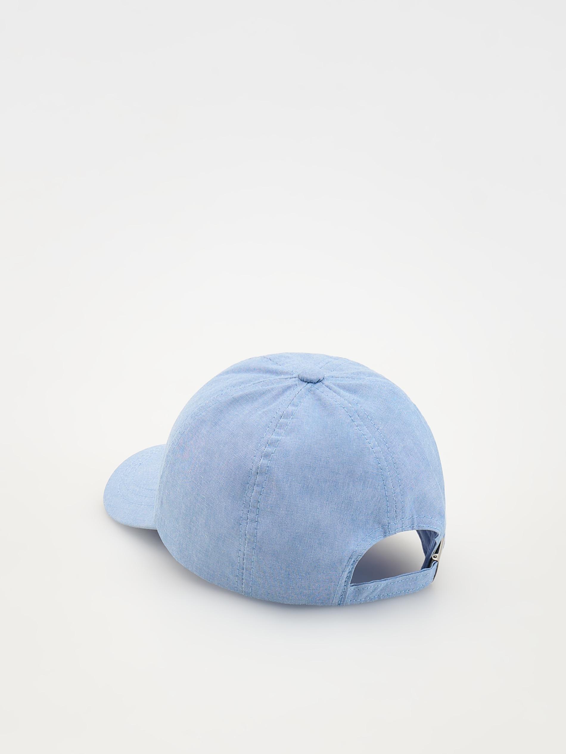 Blue Baseball Cotton Cap, , large image number 2