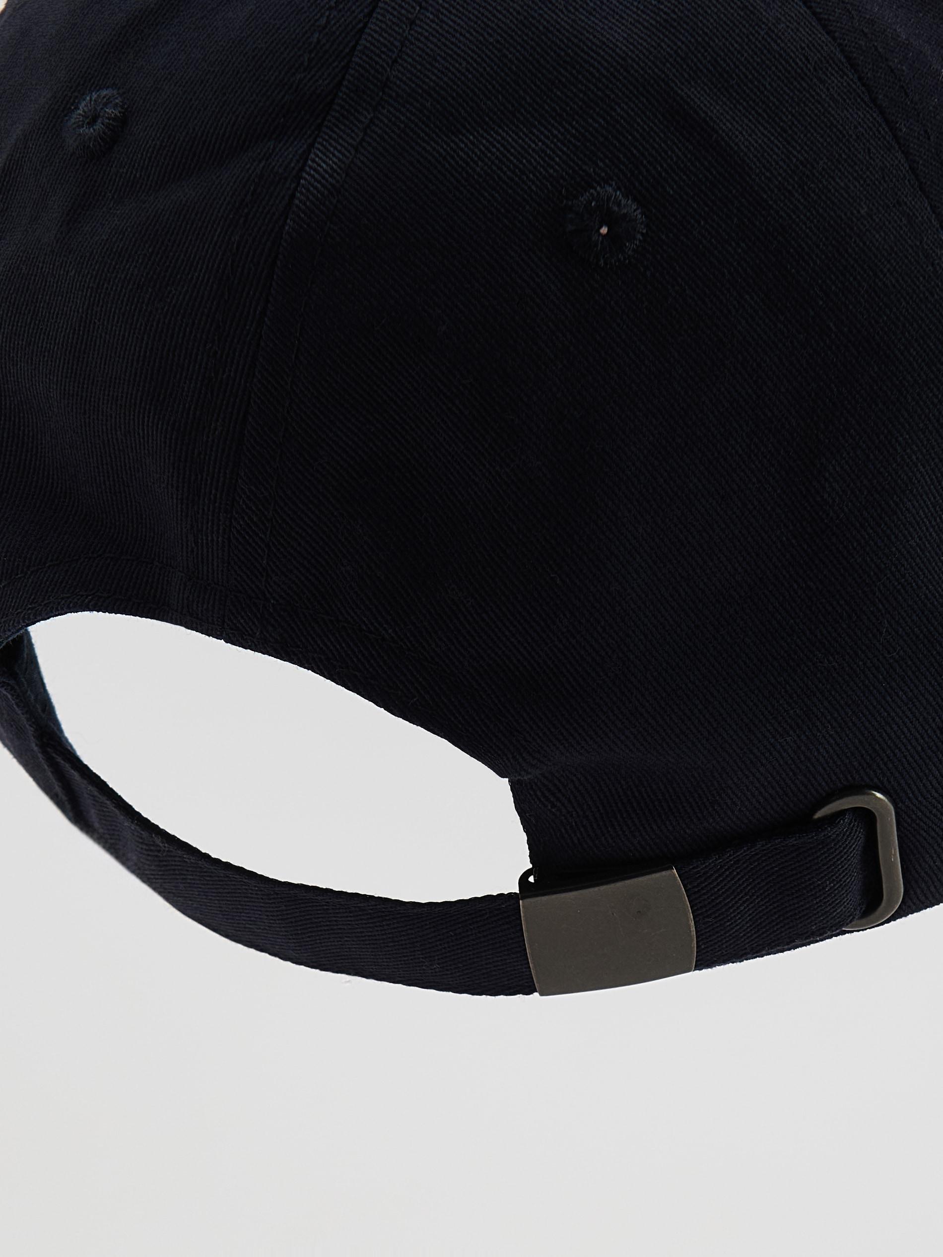 Navy Baseball Cap With Patch, Navy, large image number 2