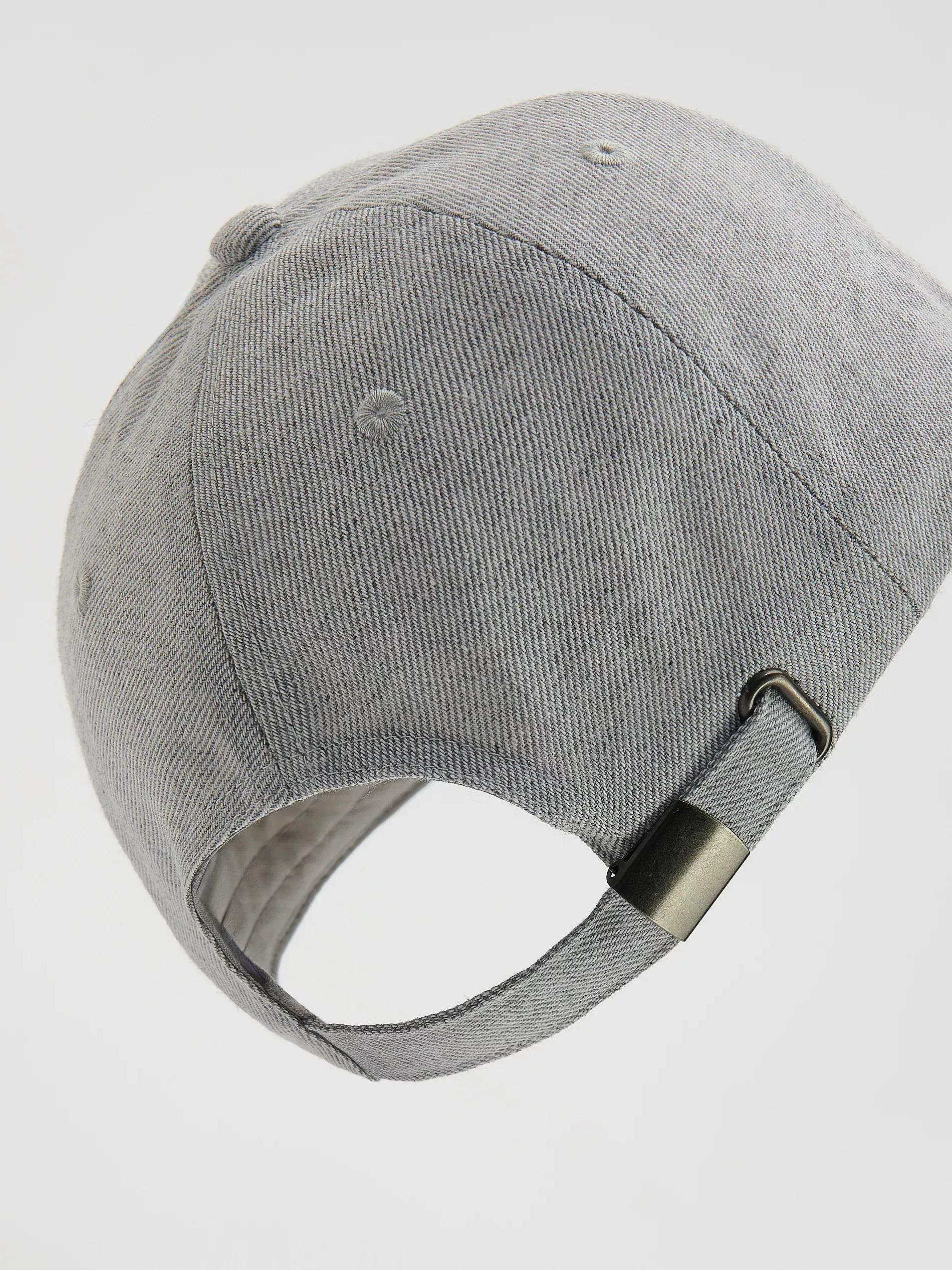 Grey Baseball Cap With Patch, Grey, large image number 2