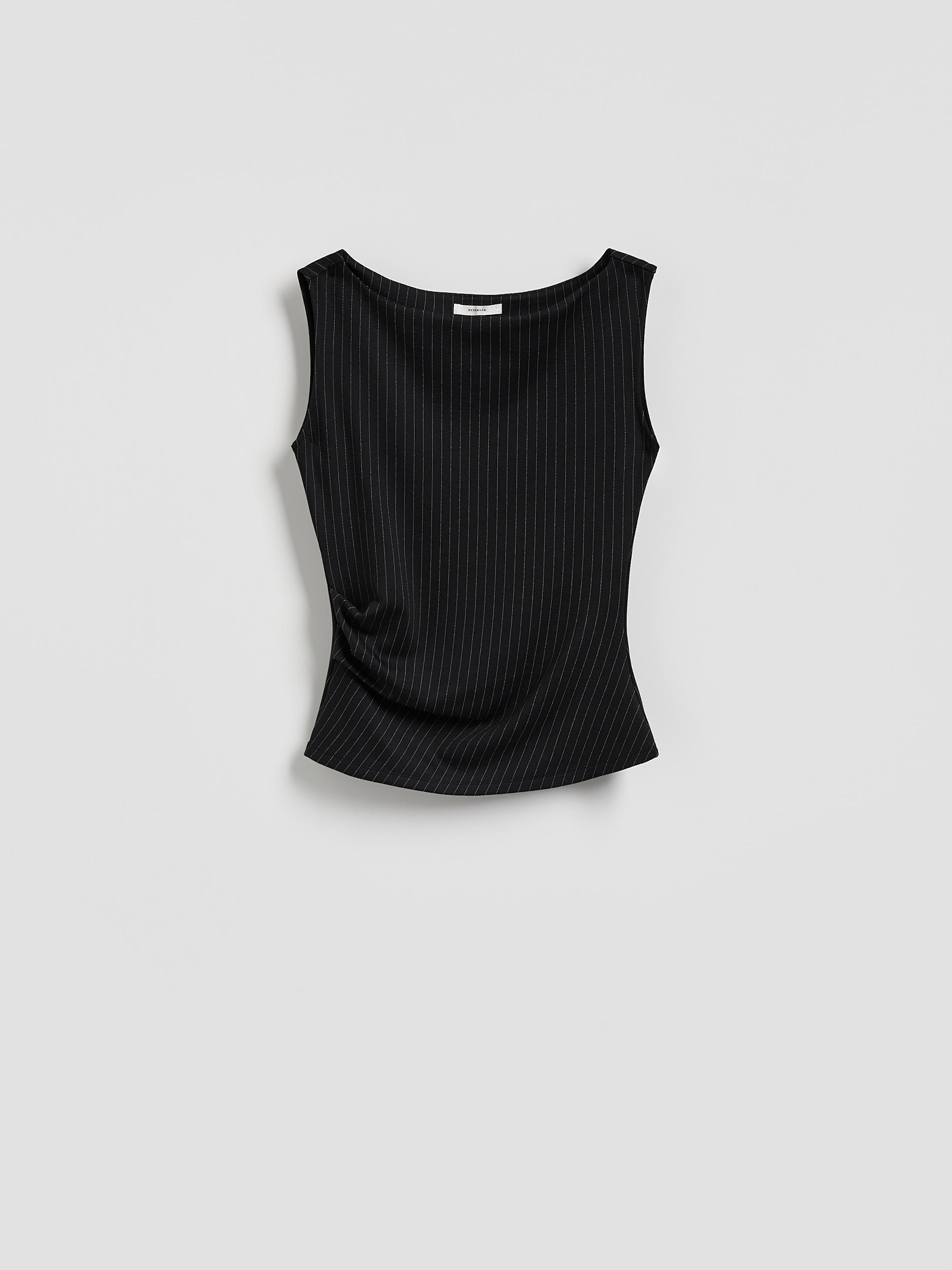 LADIES` BLOUSE DARK GREY, Grey, large image number 3