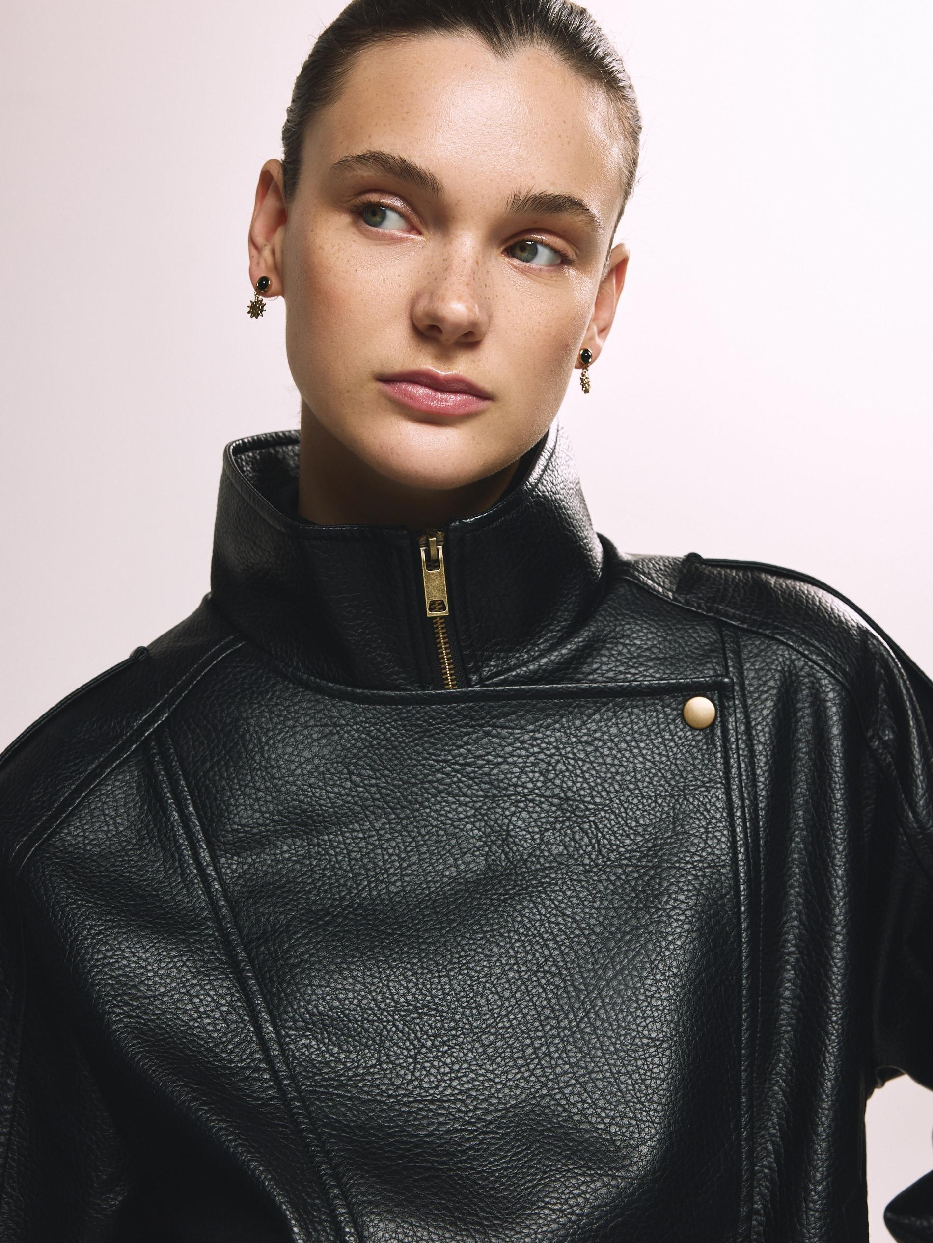 Multicolour Set Of Earrings With Natural Stones, Multicolor, large image number 4