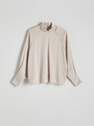 Reserved - nude Satin top
