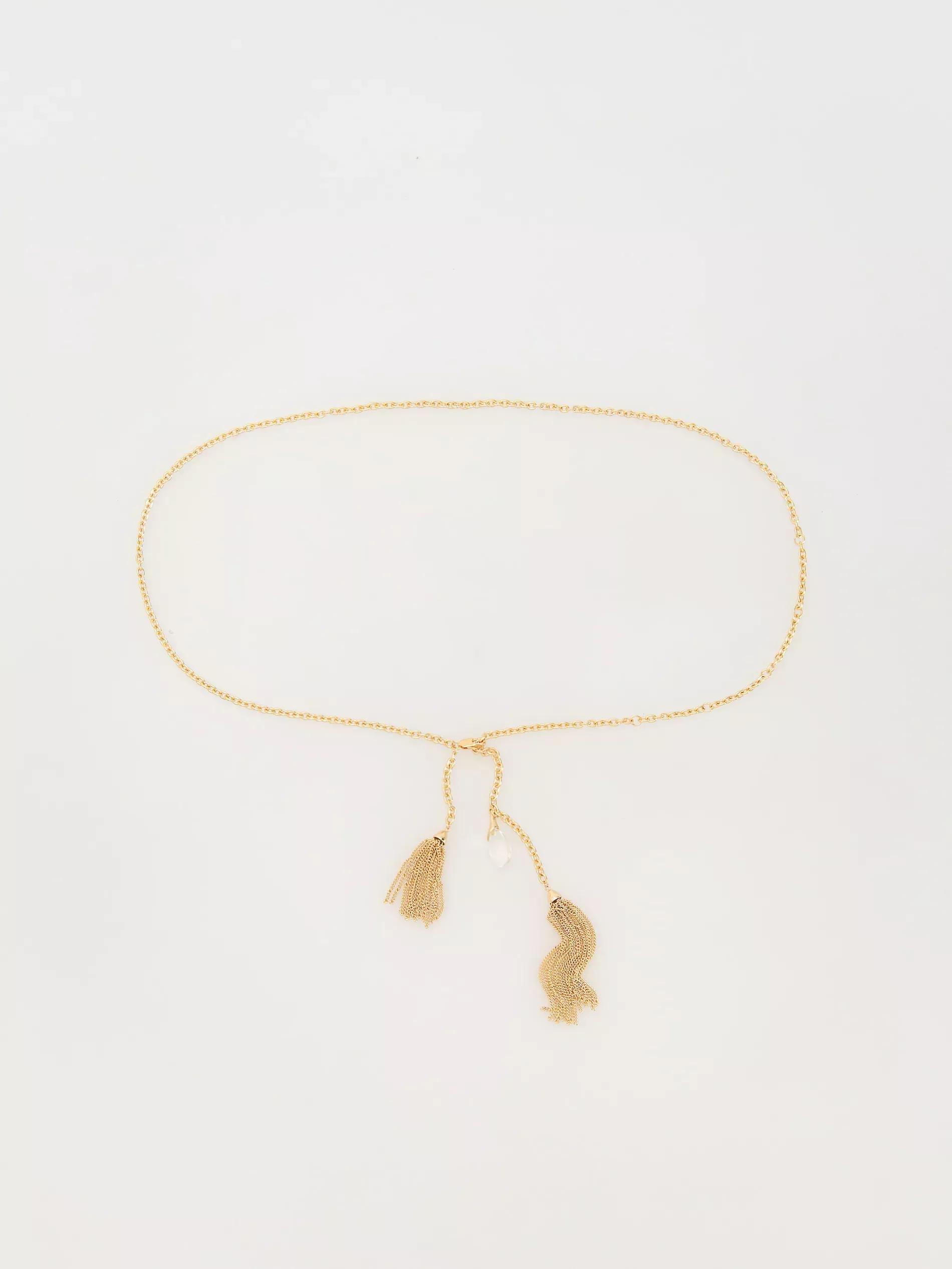 Gold Body Chain, Golden, large image number 2