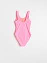 Reserved - Pink Swimsuit With Print, Kids