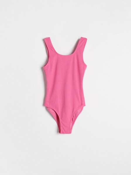 Reserved - Hot Pink Rib Knit Swimsuit