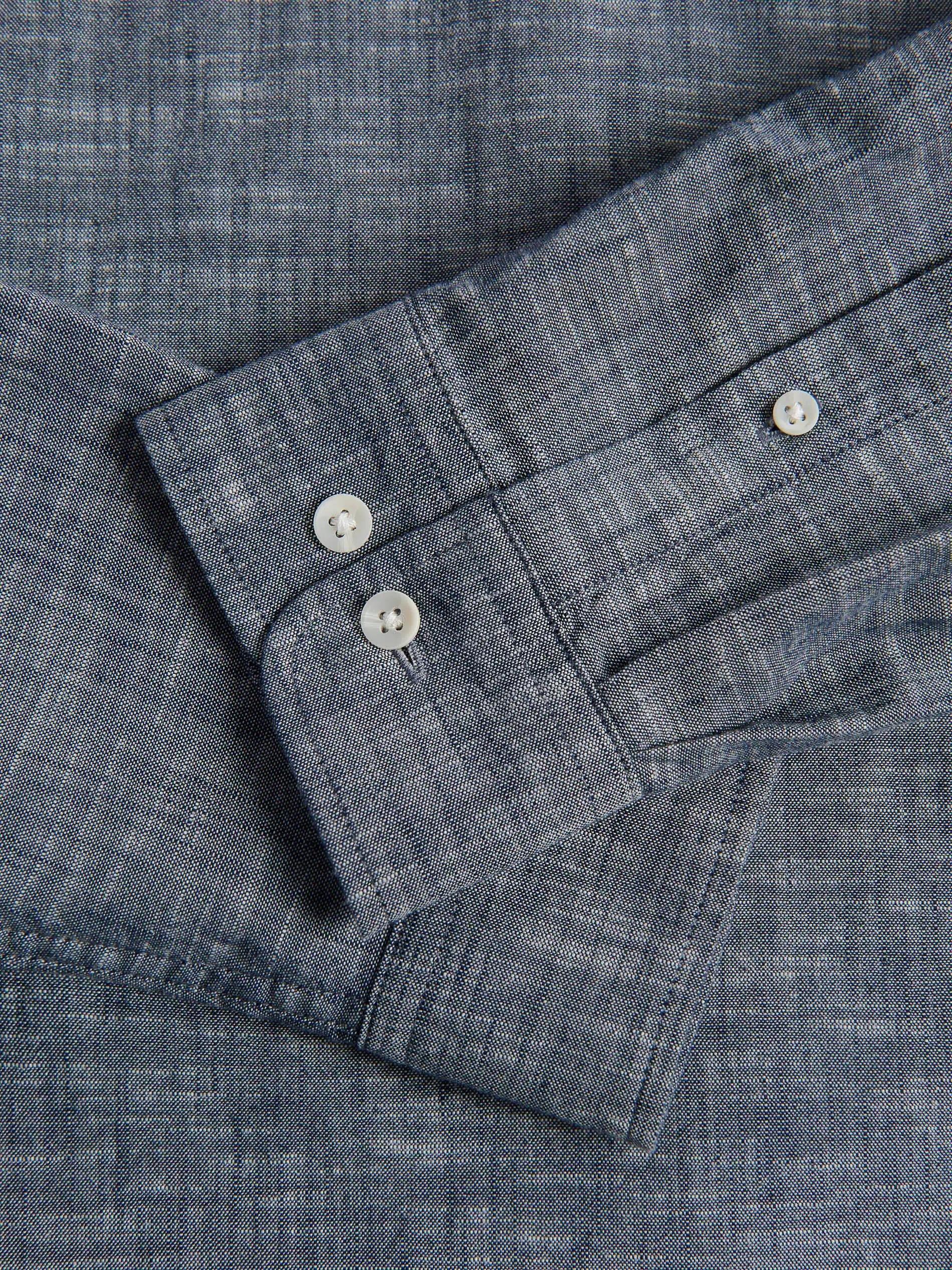 DARK GREY Regular fit plain shirt, Grey, medium