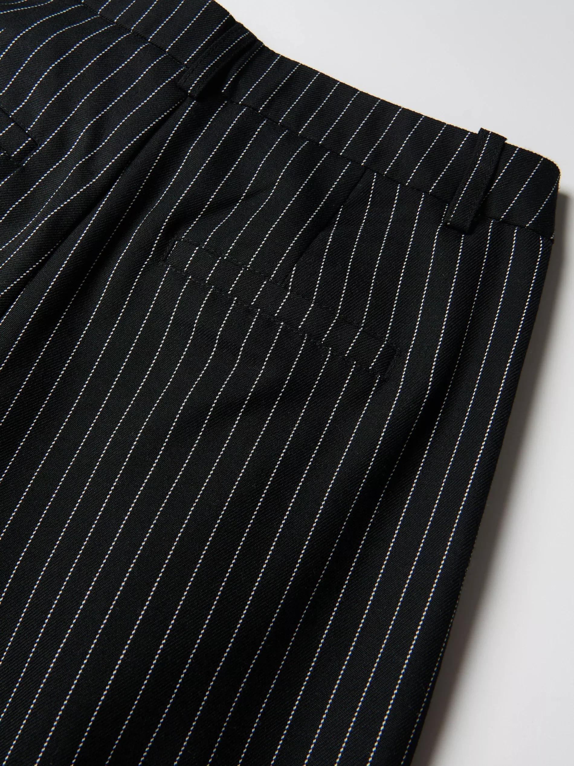 GIRLS` TROU SERS & CHAIN BLACK, Black, large image number 4