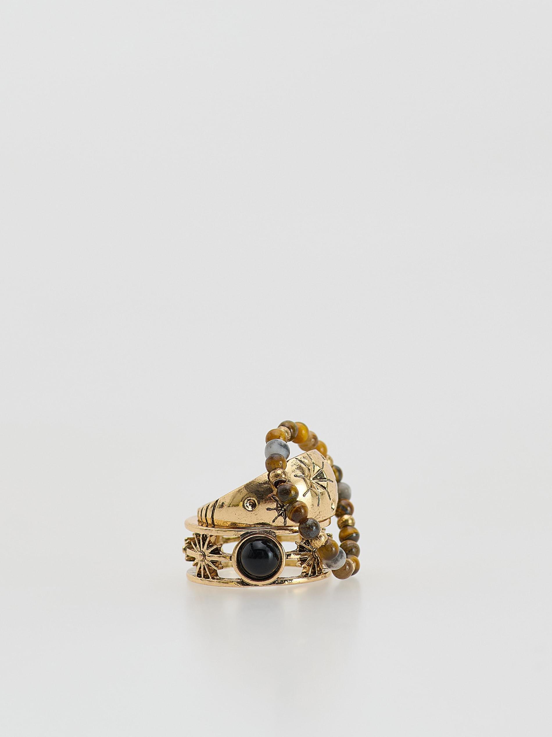 RING MULTICOLOR, Multicolor, medium