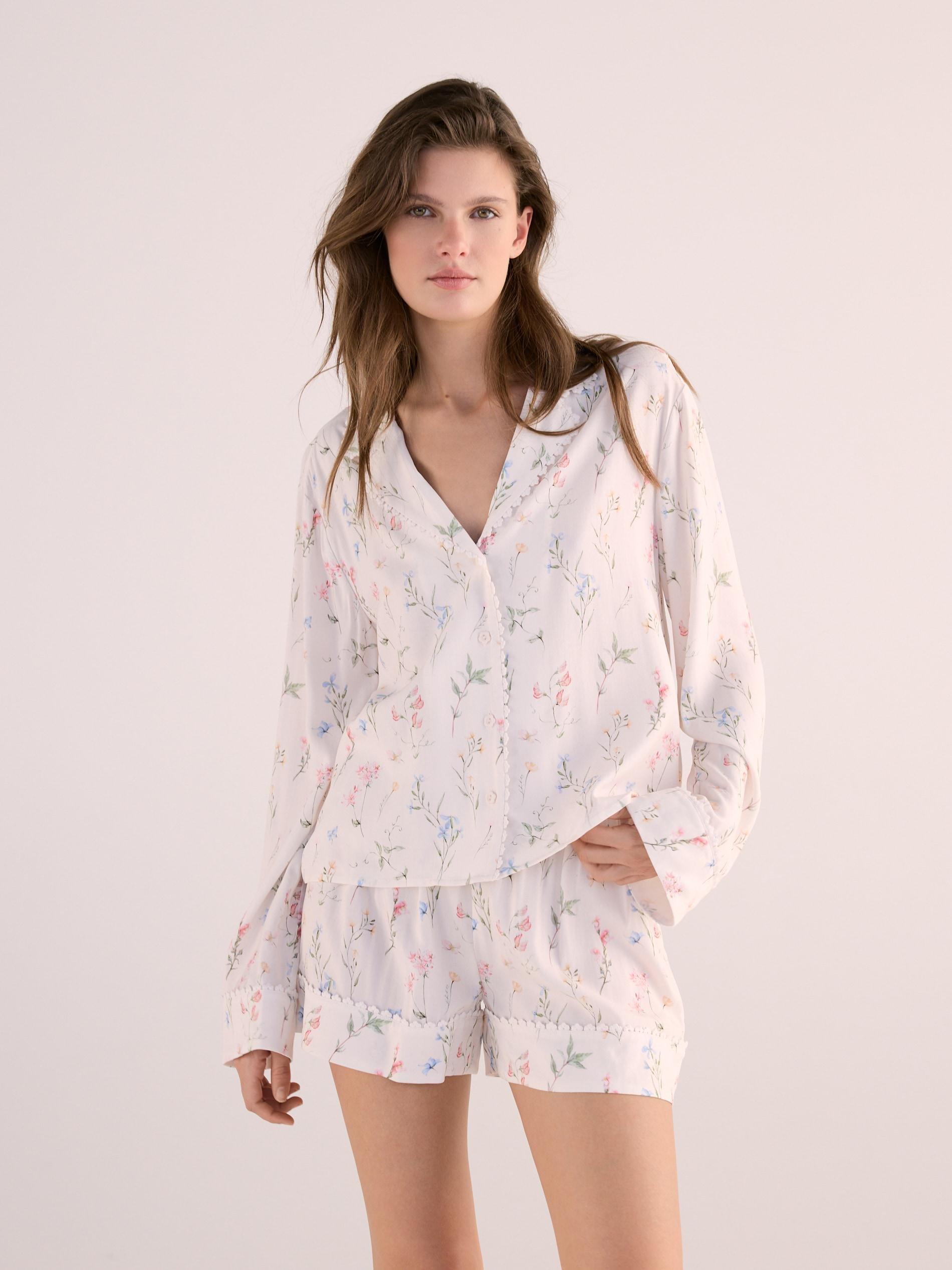 Beige Pyjama, Ivory, large image number 0