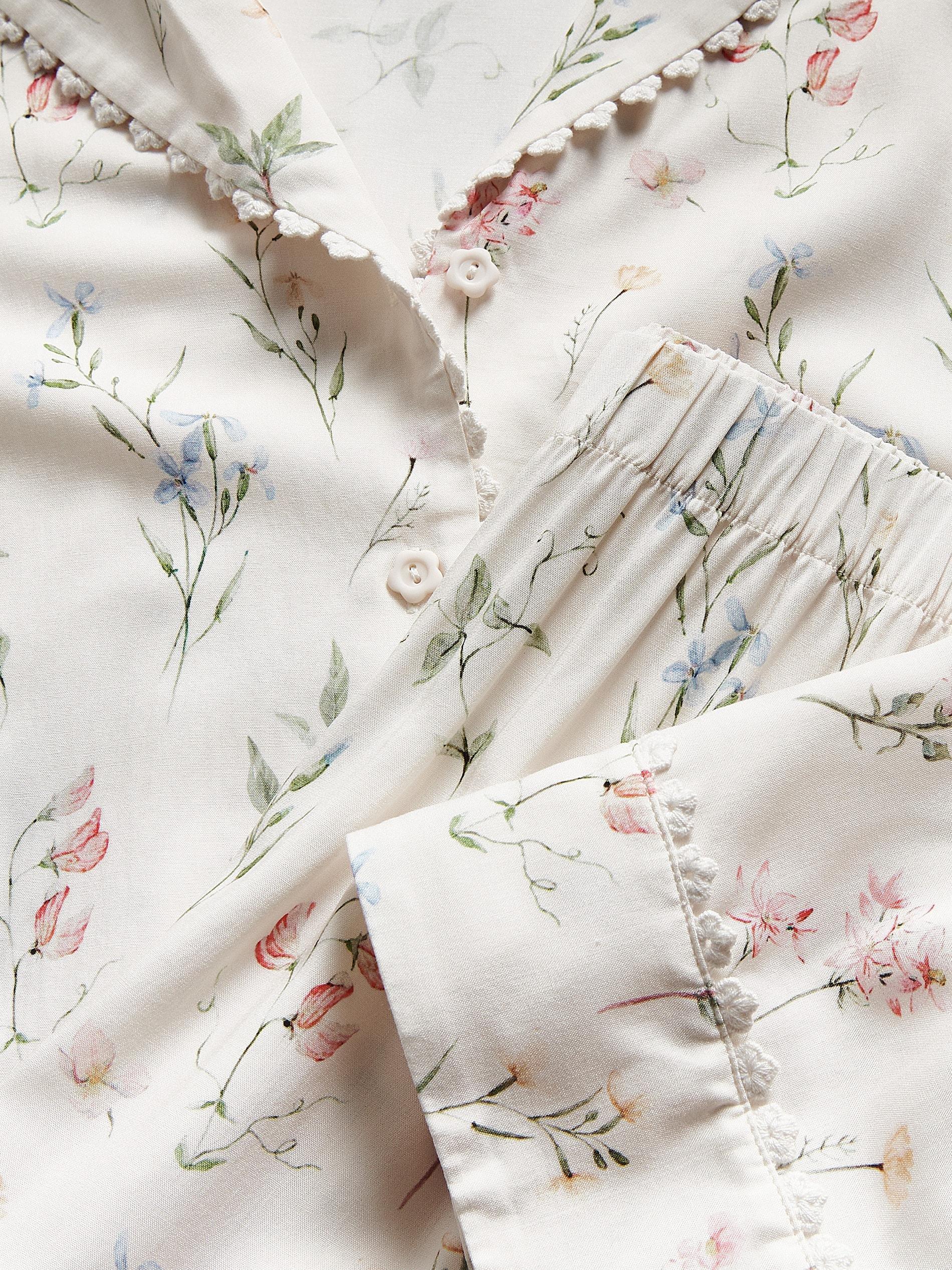 Beige Pyjama, Ivory, large image number 4