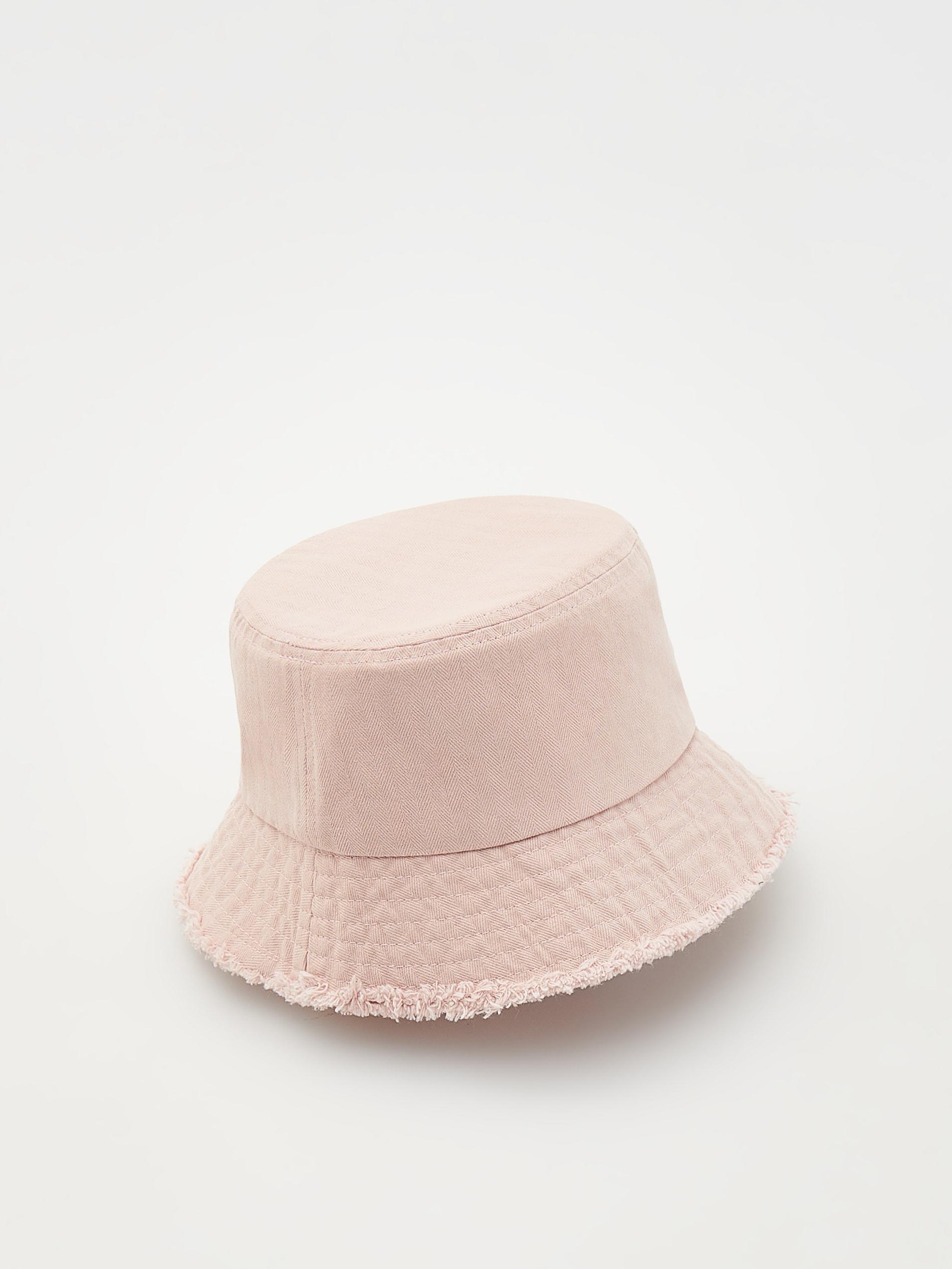 Pink Bucket Hat, Kids Girls, , large image number 1