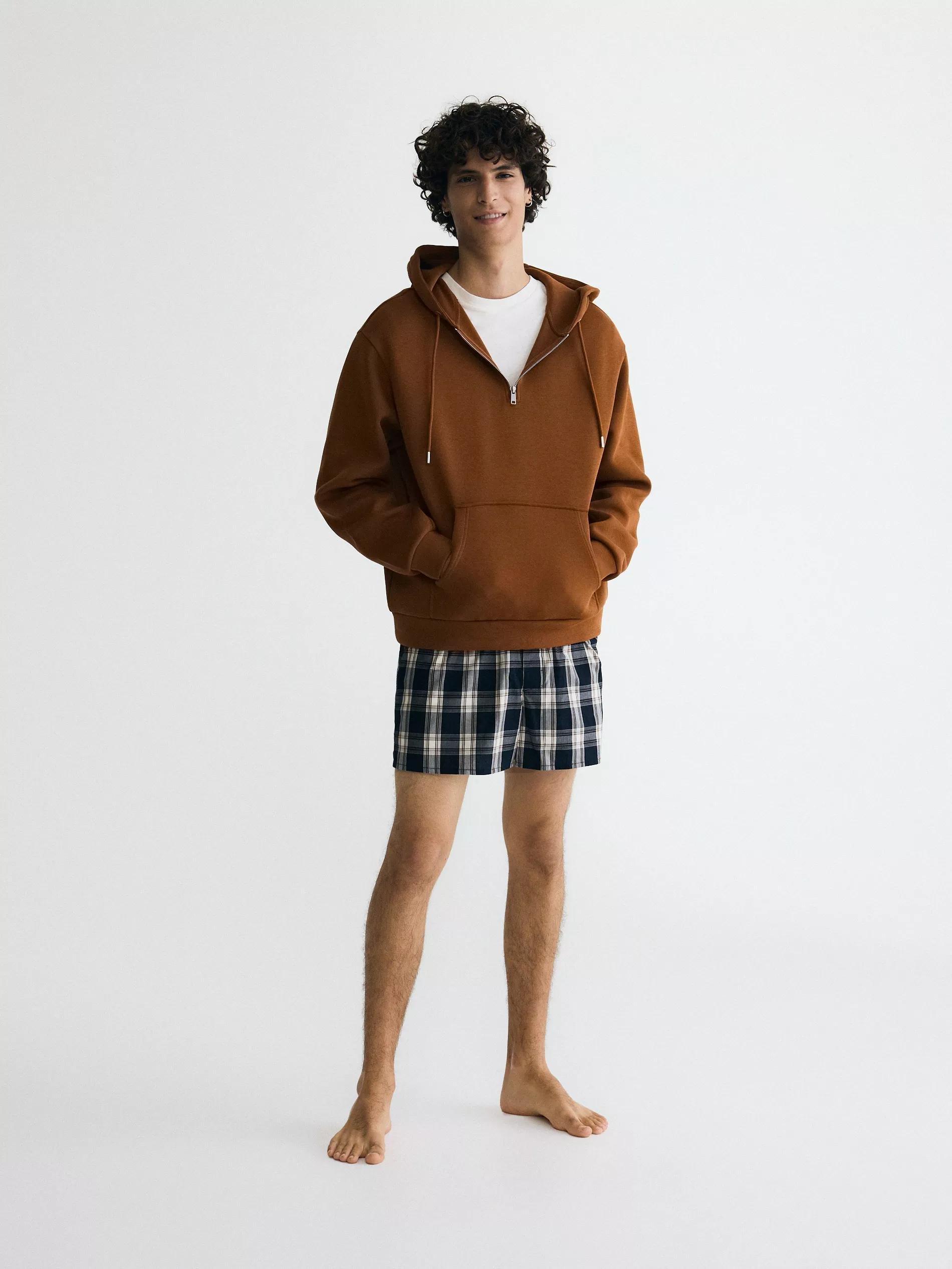 Navy Loose Boxers 3 Pack, Navy, large image number 0