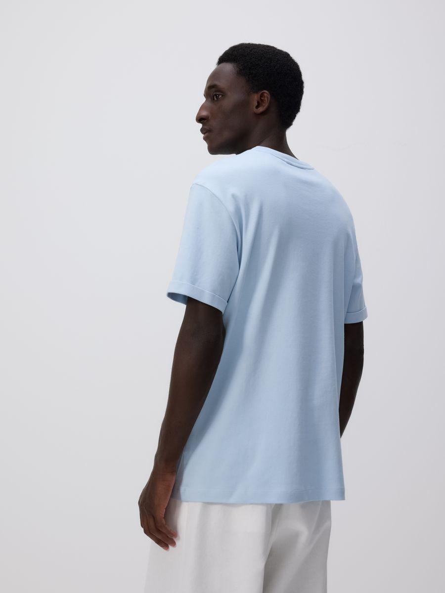 Blue Regular T-Shirt With Print, , large image number 2