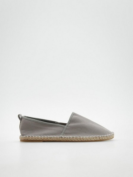 Reserved - Beige Espadrilles With Woven Detail
