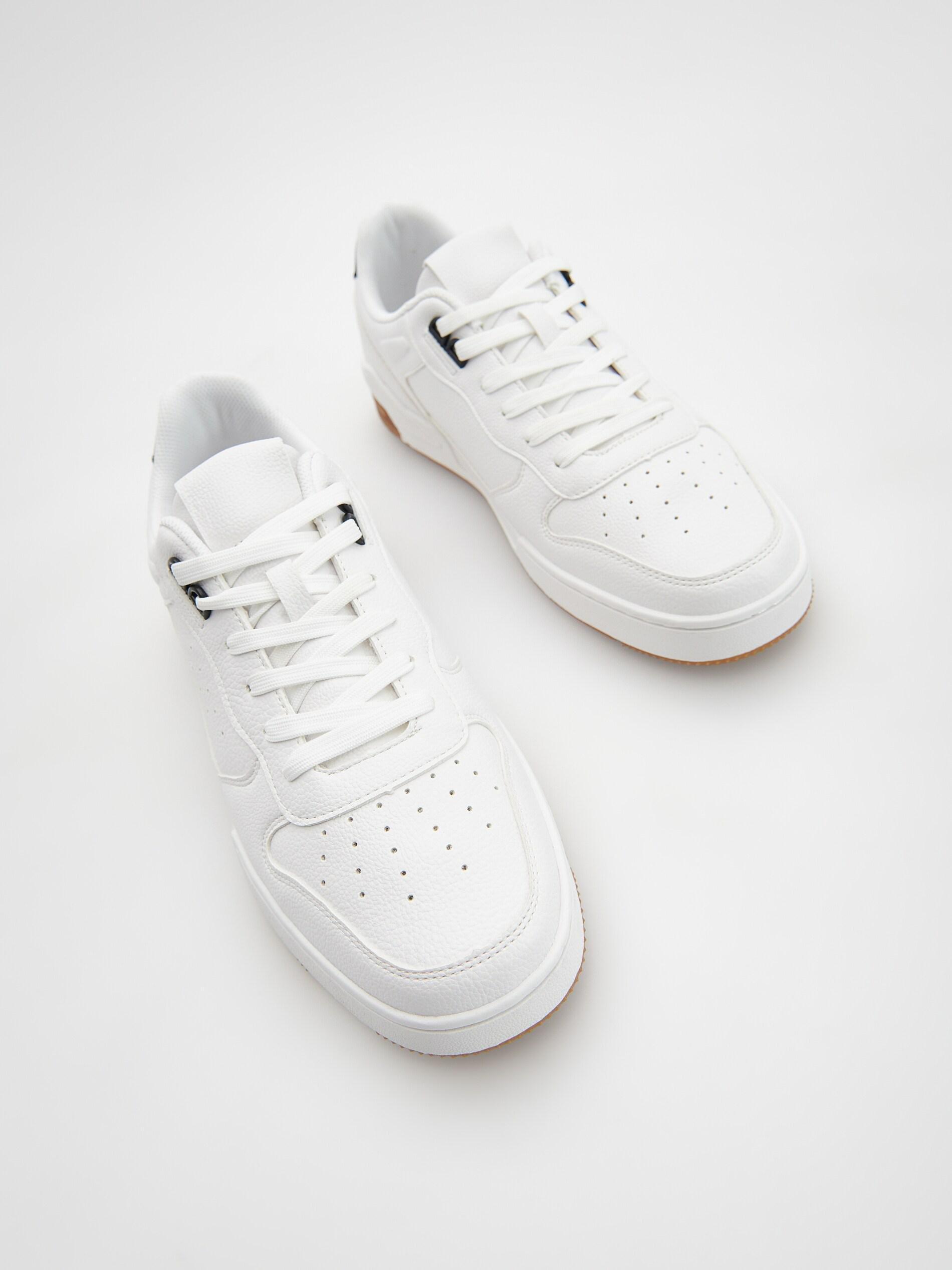 White Sneakers with contrasting insert, , large image number 2