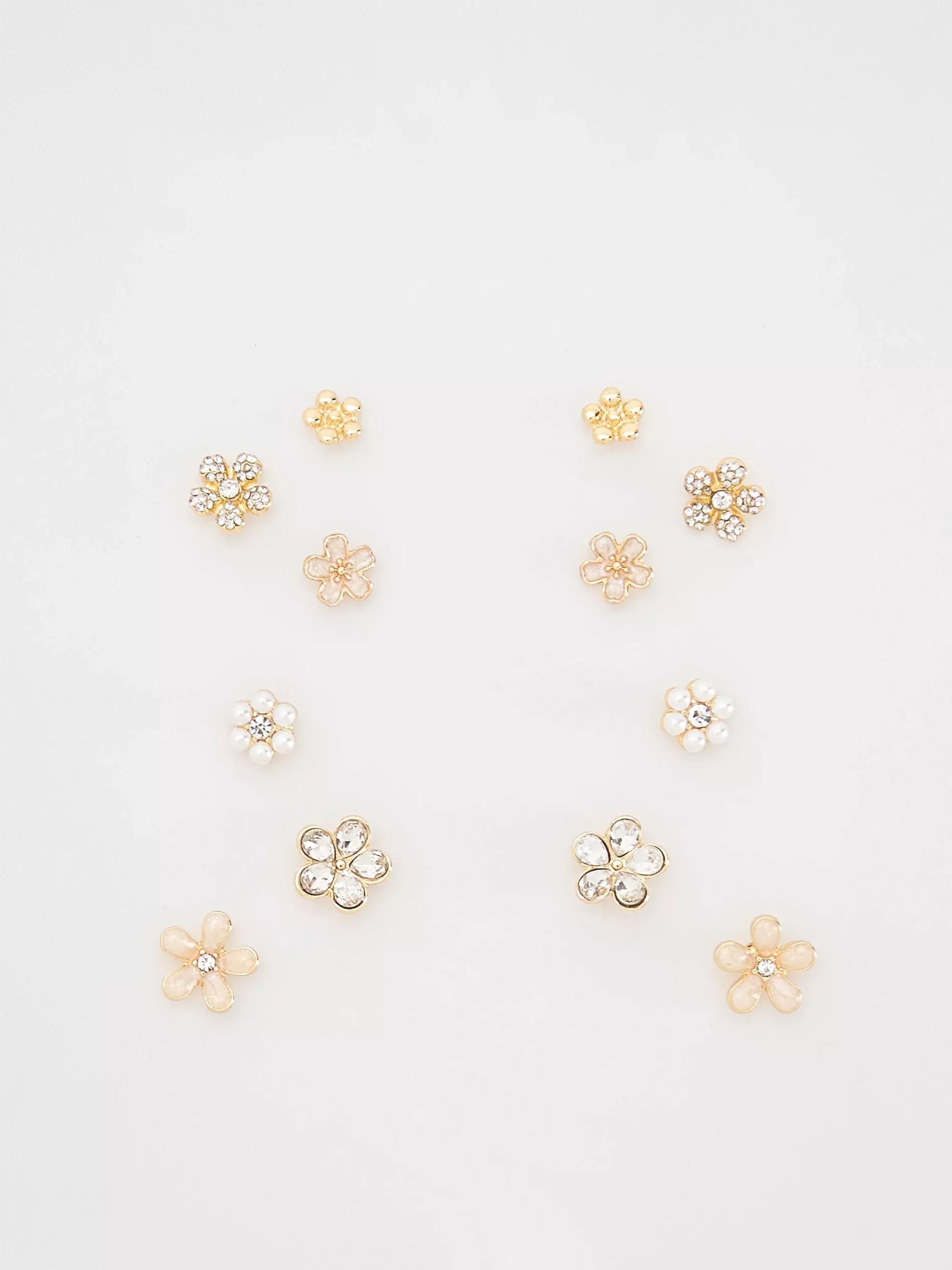 Multicolour Earring Set, Multicolor, large image number 1