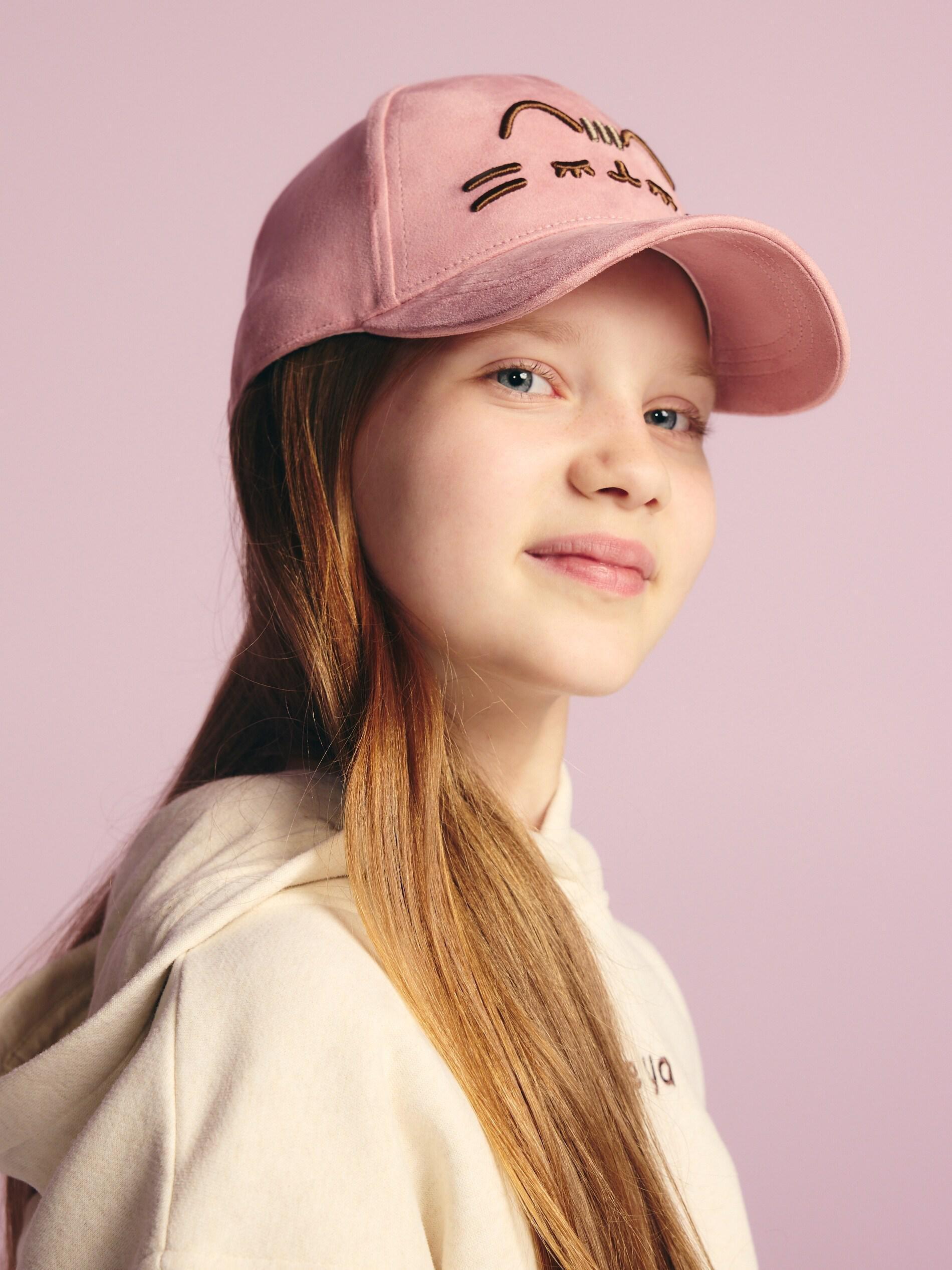 PINK Pusheen cap, Pink, medium