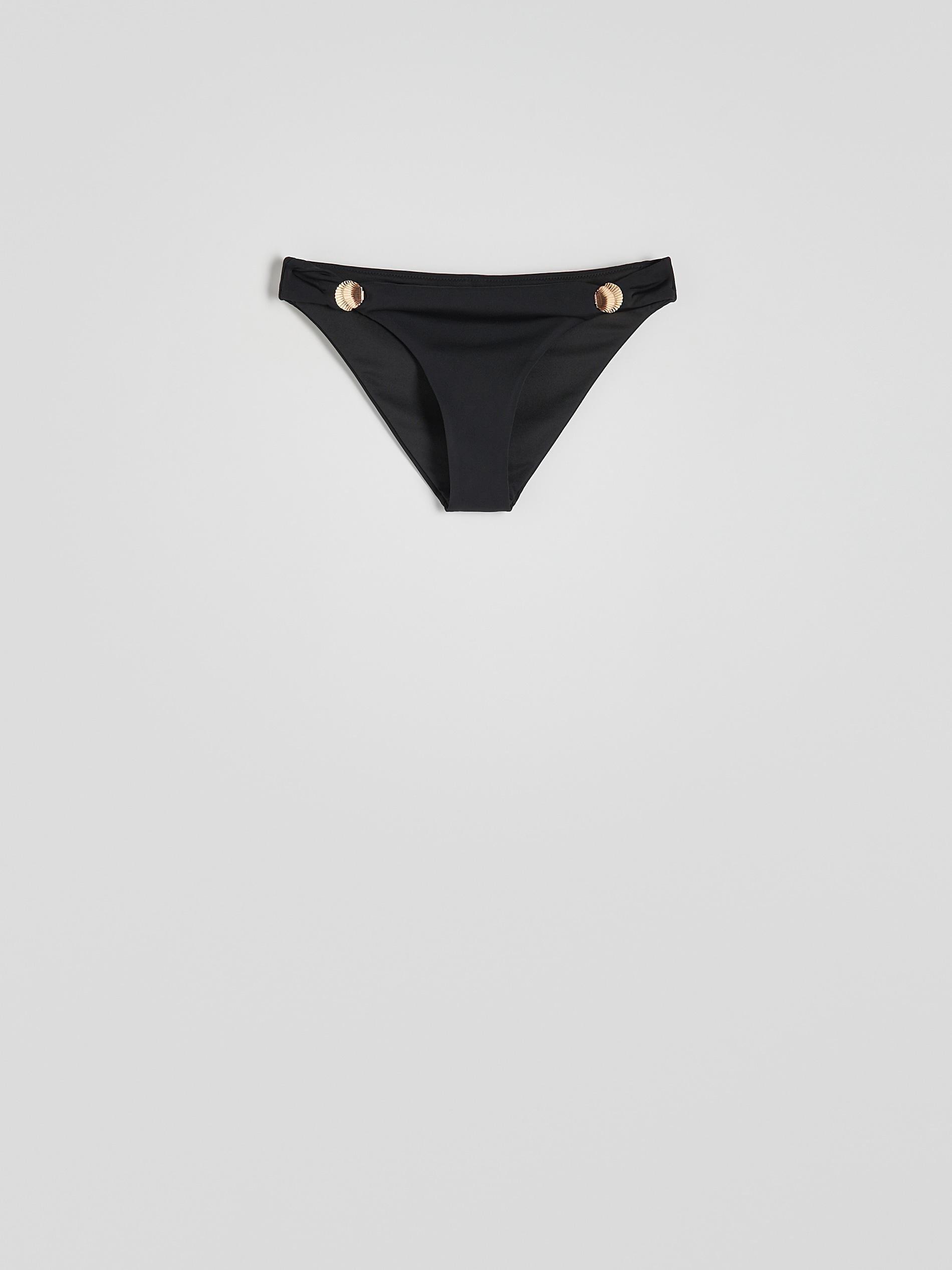 Black Bikini Bottom, , large image number 1