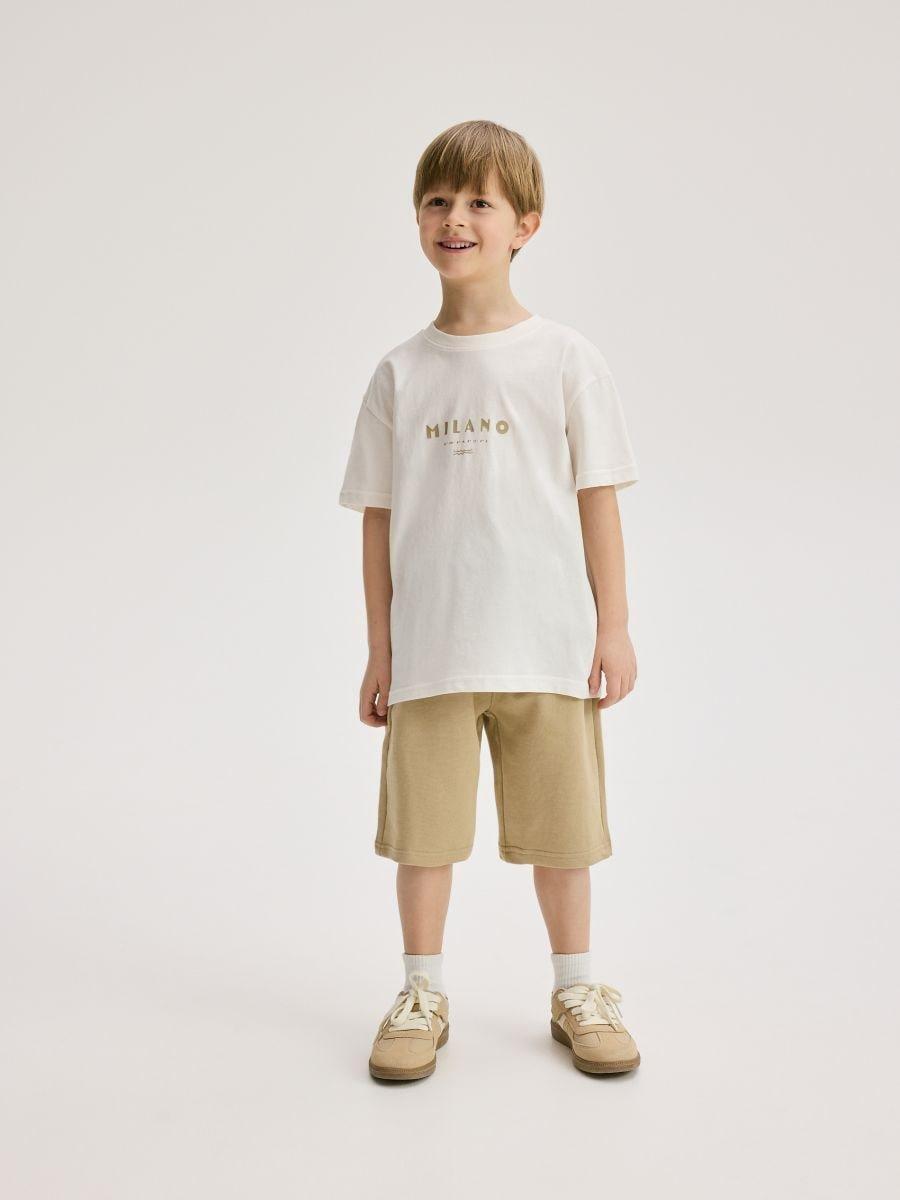 Cream High Cotton Content Suit, , medium