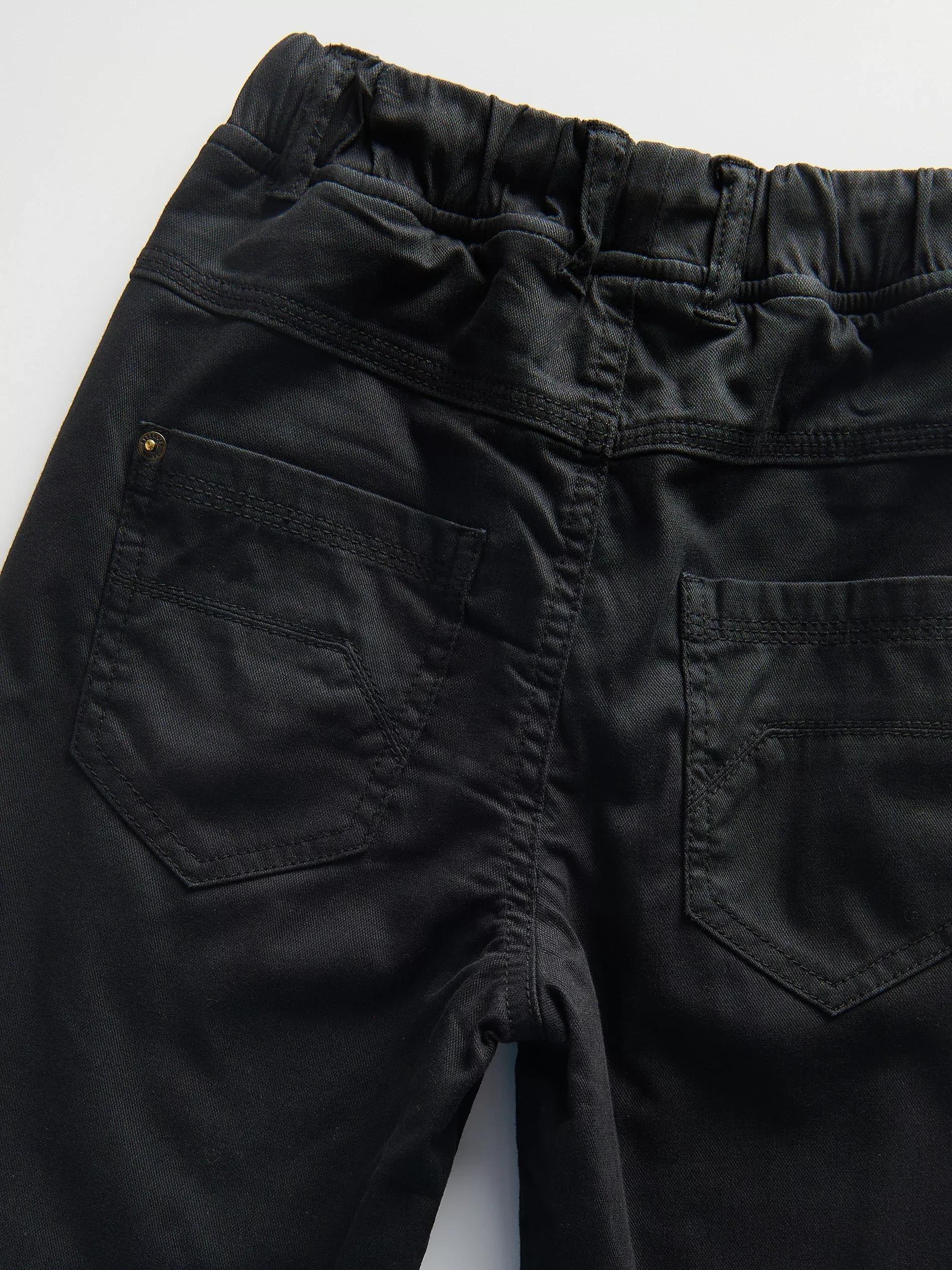 Black Insulated Trousers, Kids Boys, , large image number 1