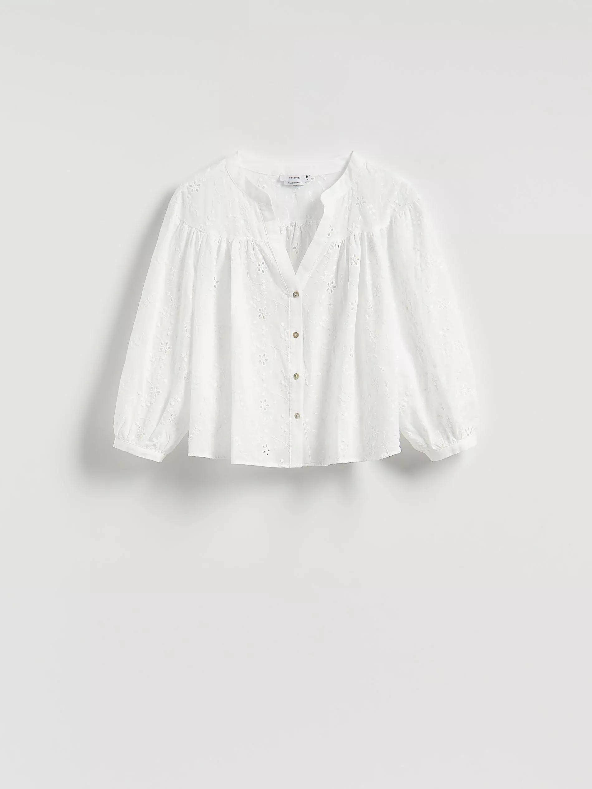 CREAM Shirt with openwork pattern, , large image number 5