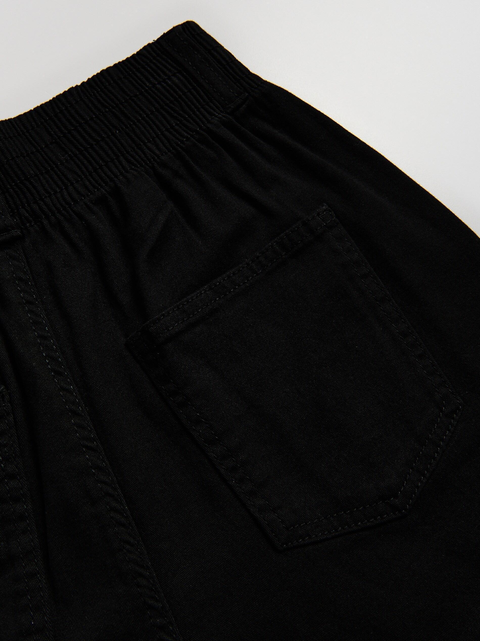 Black Trousers With Chain Detail, Black, large image number 4