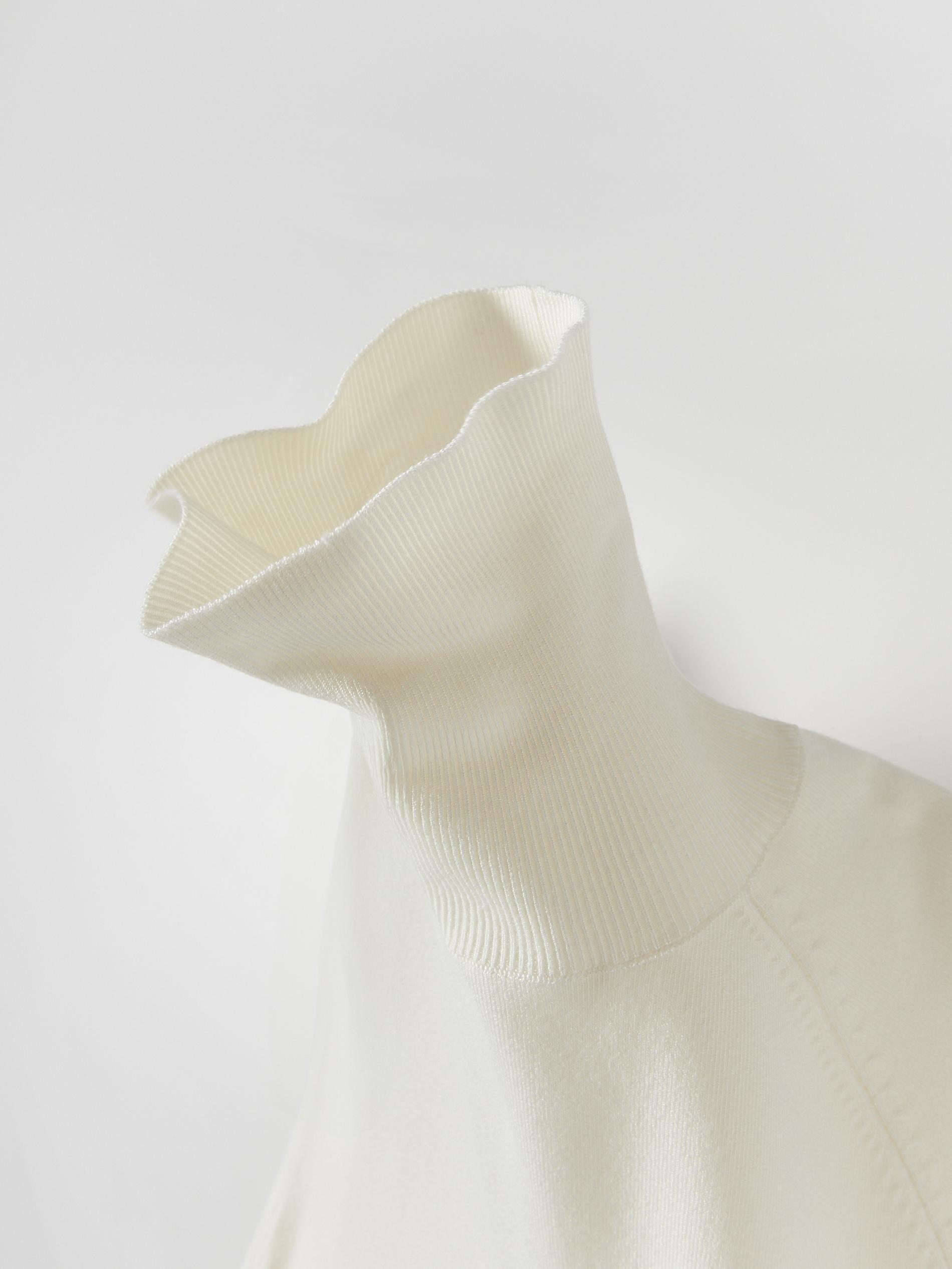 Cream Turtleneck Jumper, , large image number 6