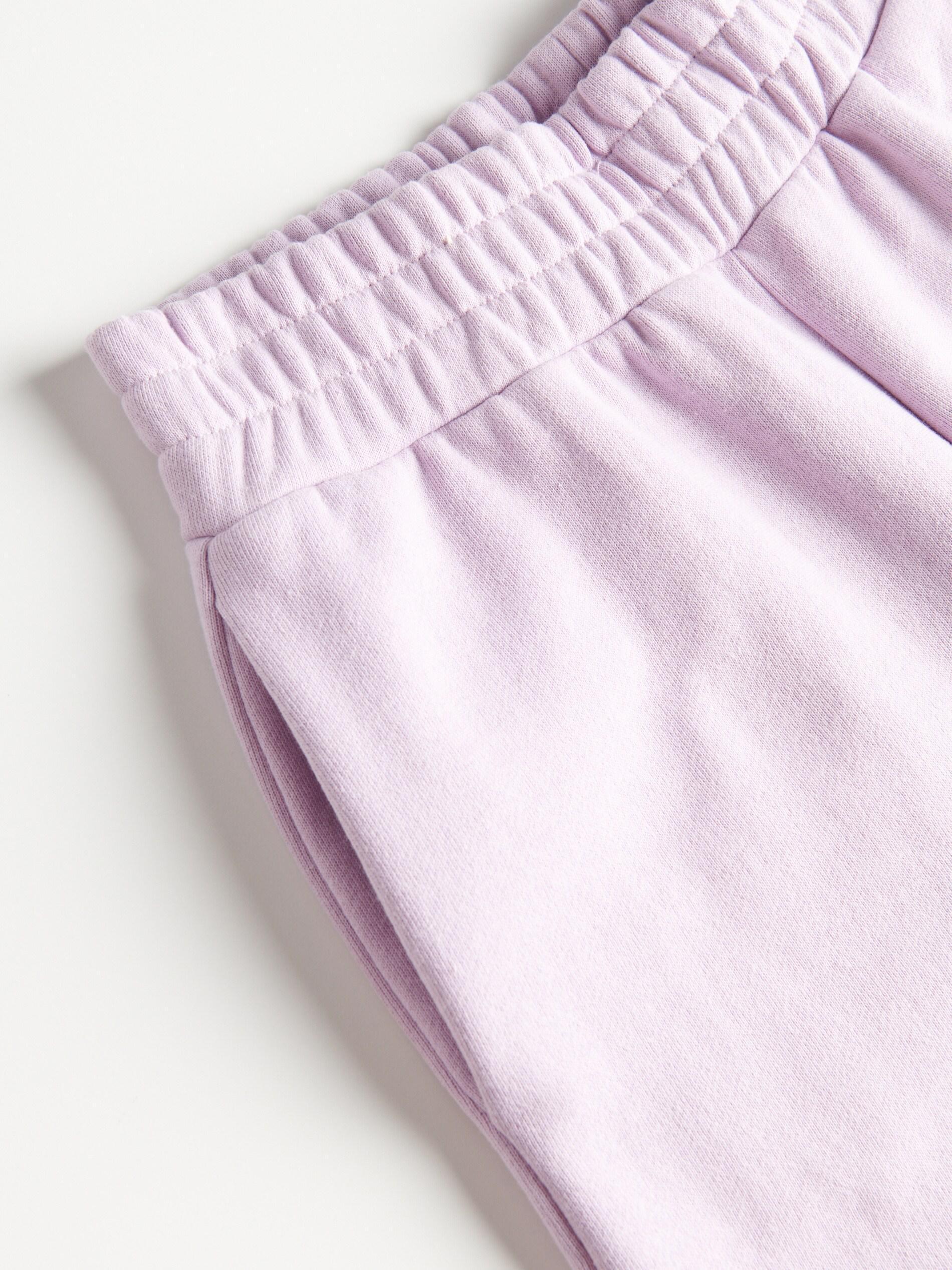 Lavender Short Tracksuit Bottoms, , large image number 3