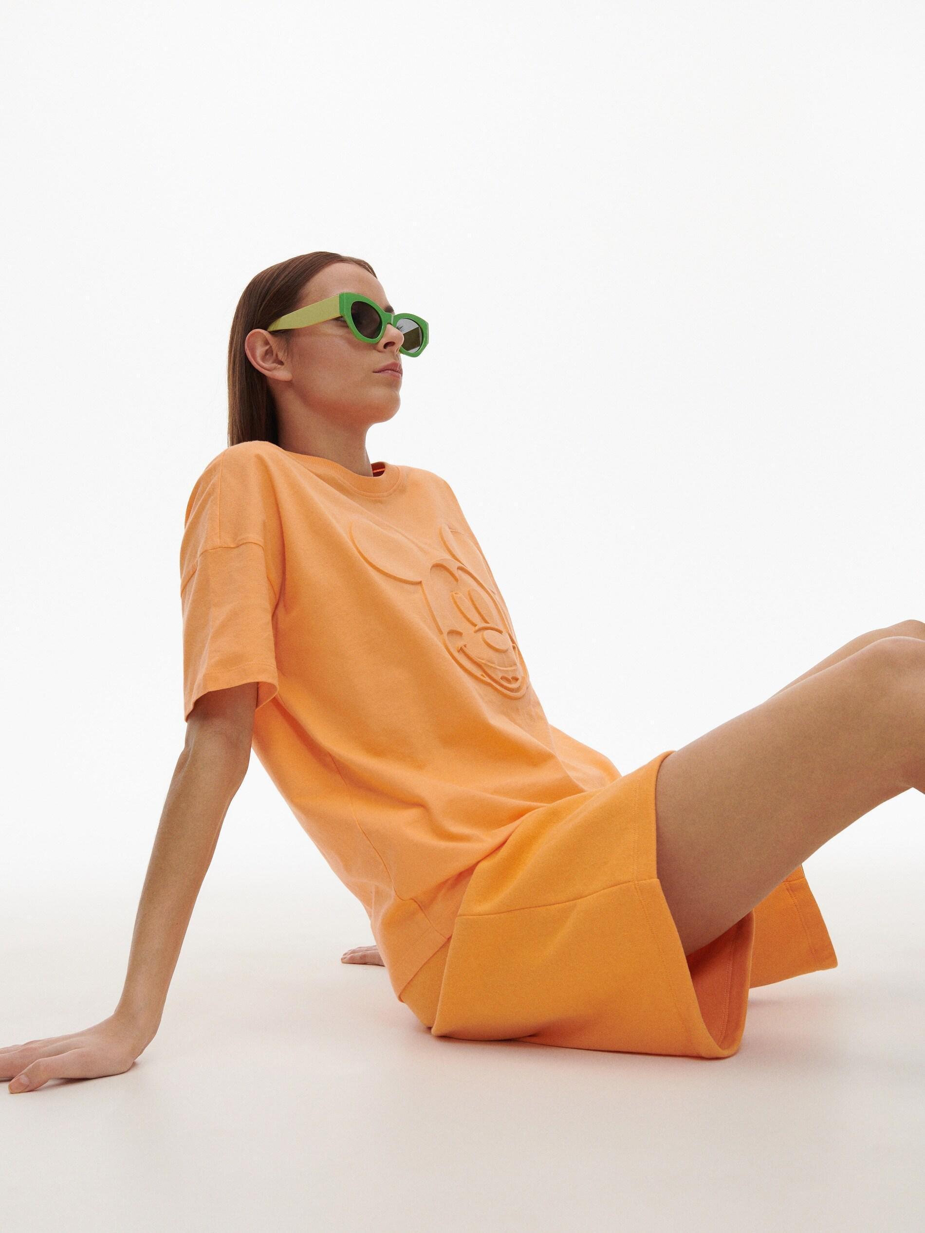 Orange Short Tracksuit Bottoms, , large image number 0