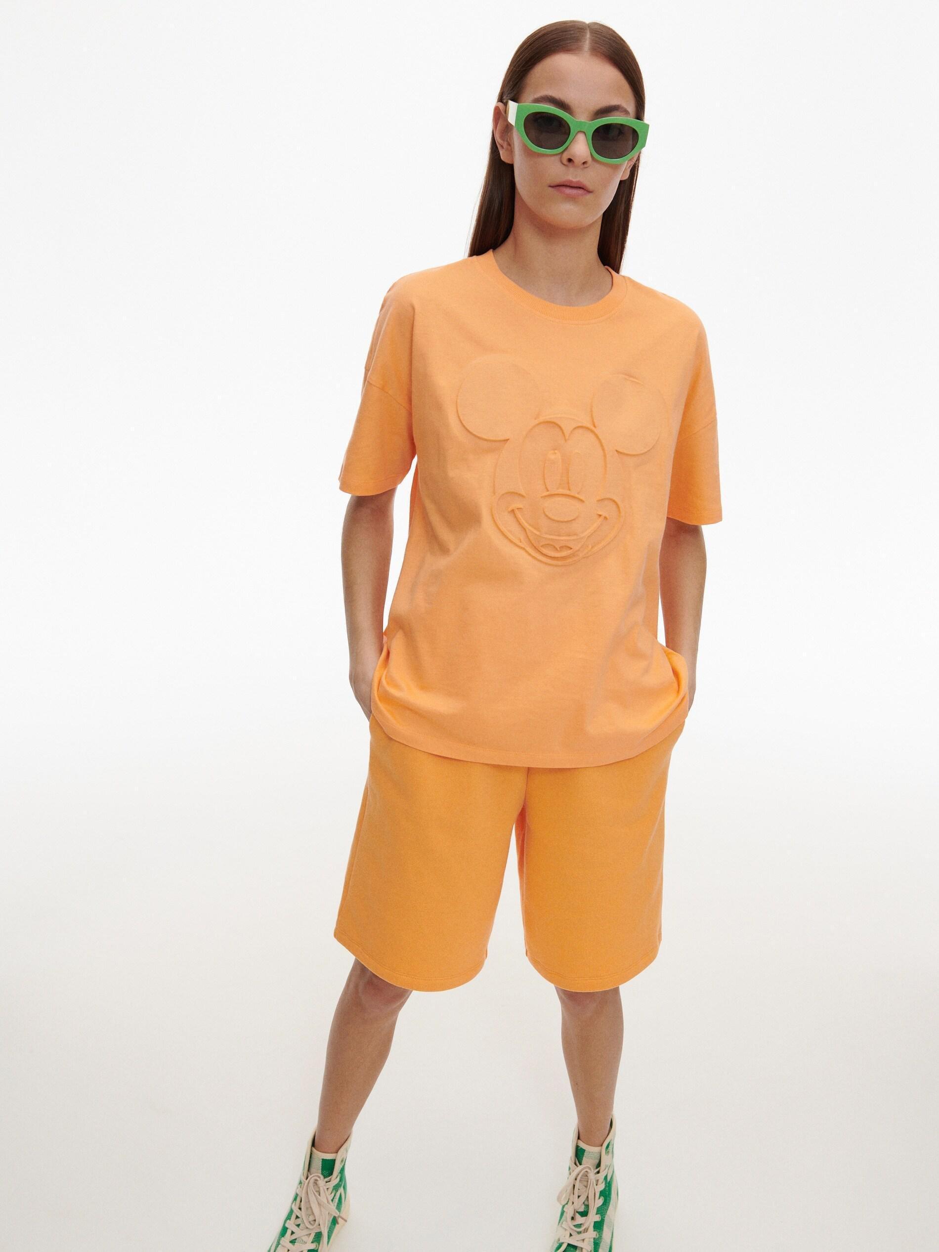 Orange Short Tracksuit Bottoms, , large image number 1