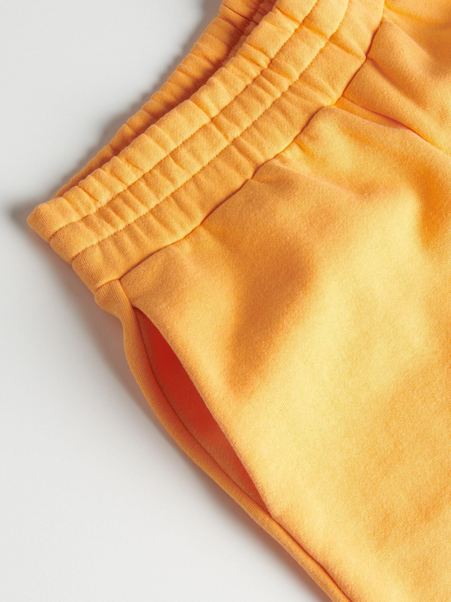 Orange Short Tracksuit Bottoms, , large image number 5