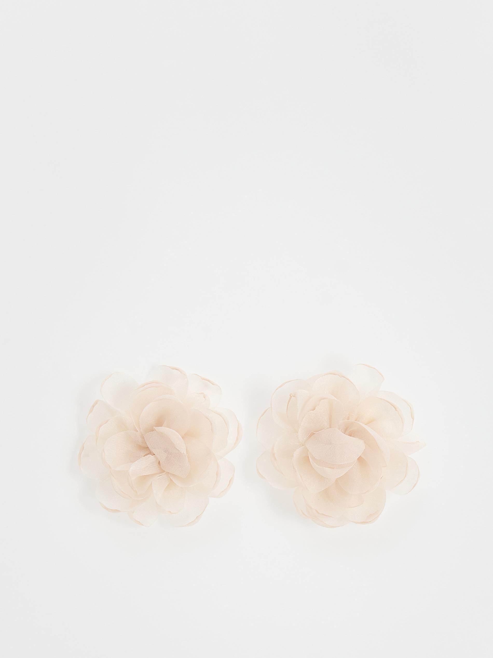 Multicolour Flower-Shaped Earrings, Multicolor, large image number 0