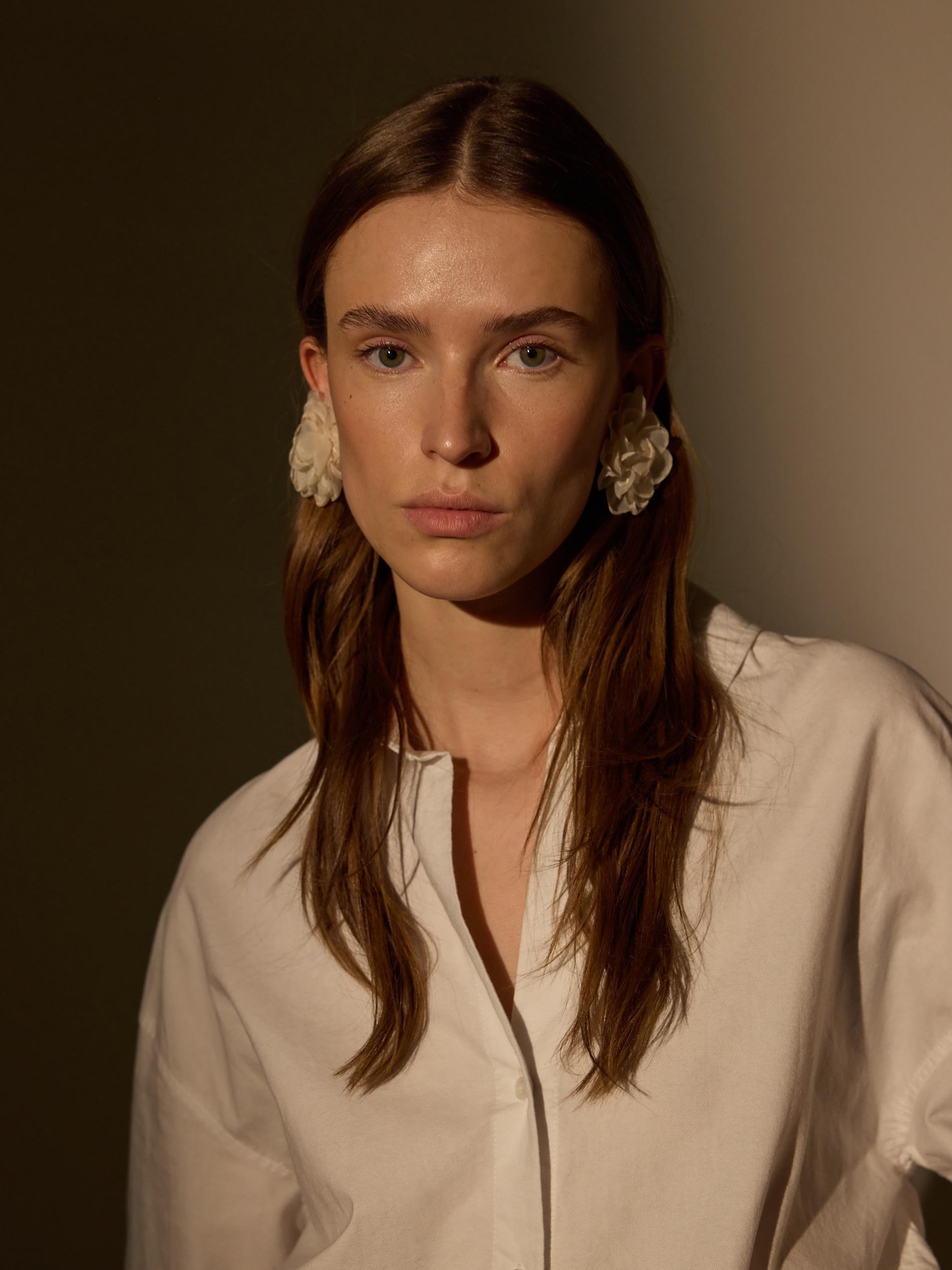 Multicolour Flower-Shaped Earrings, Multicolor, large image number 2