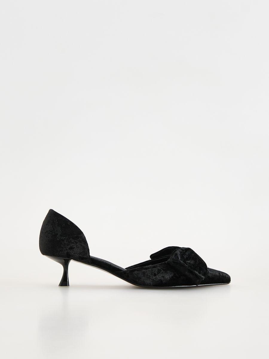 Black Stiletto Pumps, , large image number 0