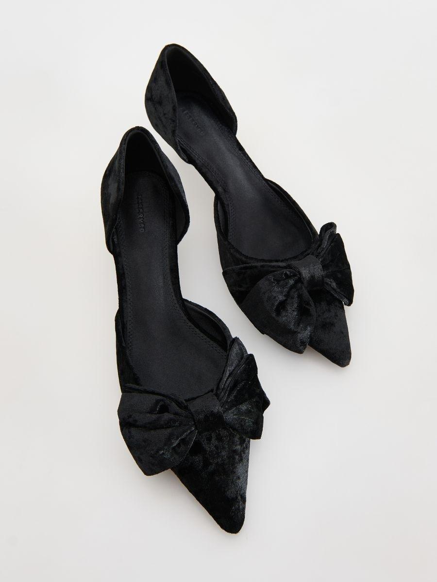 Black Stiletto Pumps, , large image number 1