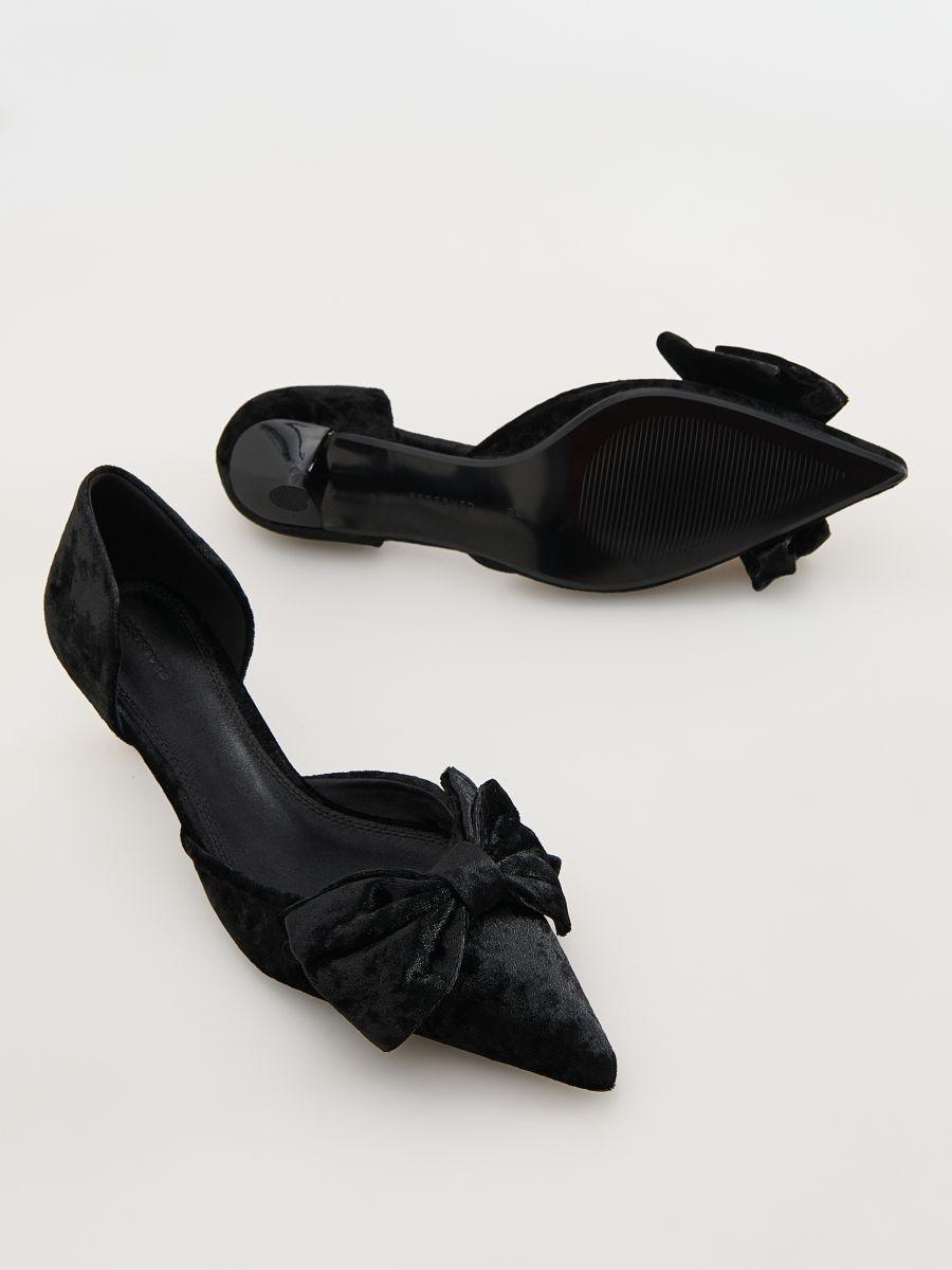 Black Stiletto Pumps, , large image number 2